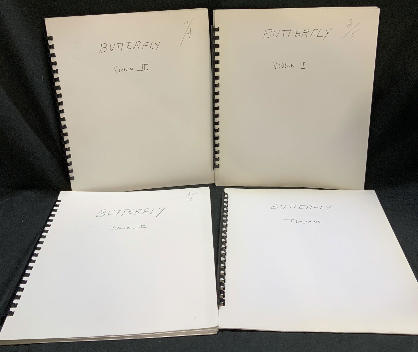 Lot 8+ Opera Madama Butterfly Part Booklets (1 of 7)