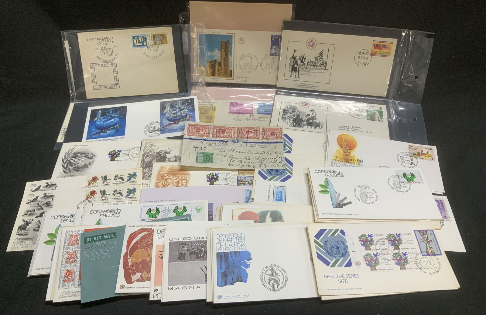 40+ Foreign First Day Issues & Stamps 1960-1990s+ (1 of 6)