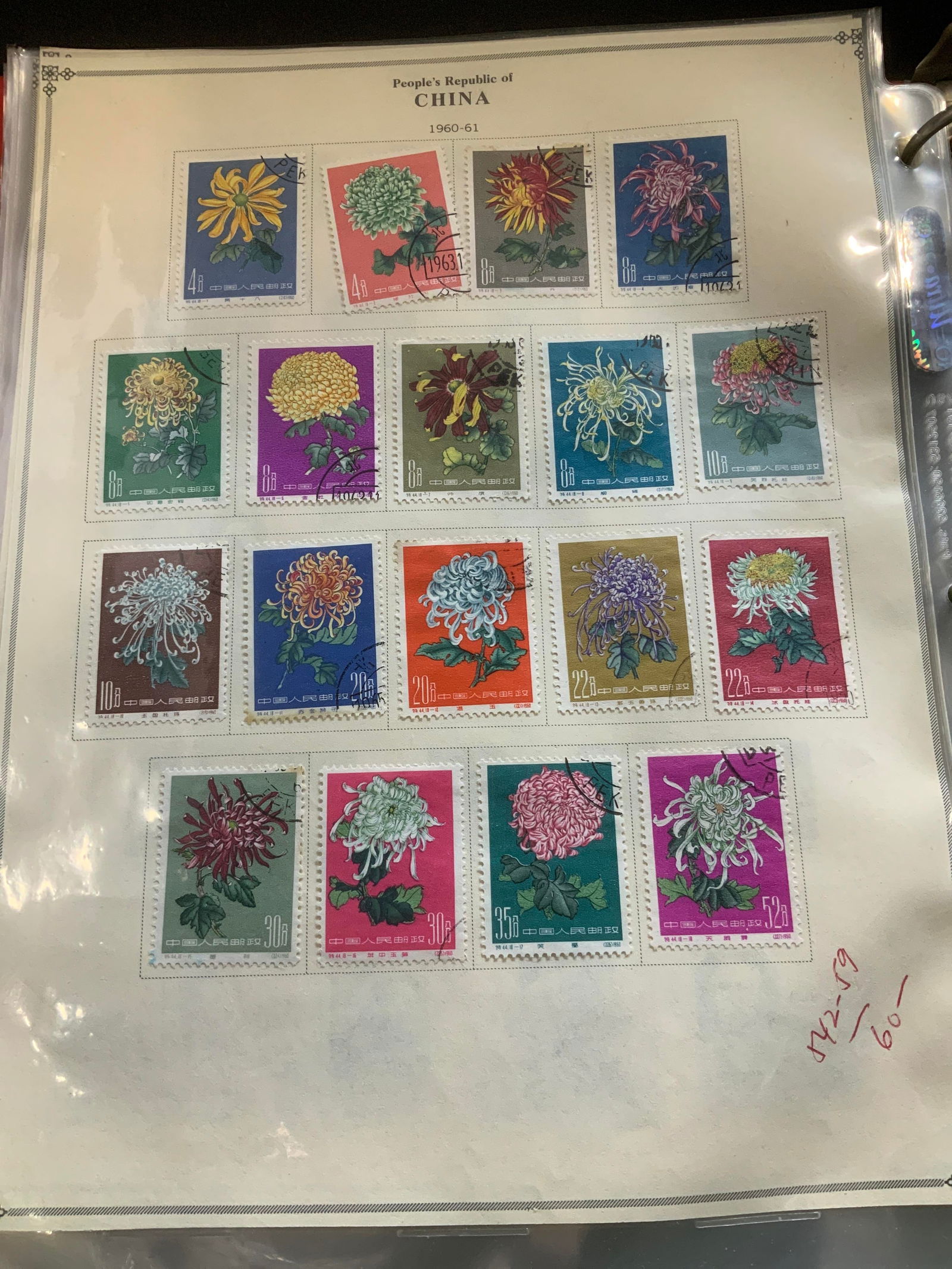 50+ 1912- 1980s+ Foreign Postage Stamps W Binder (1 of 12)