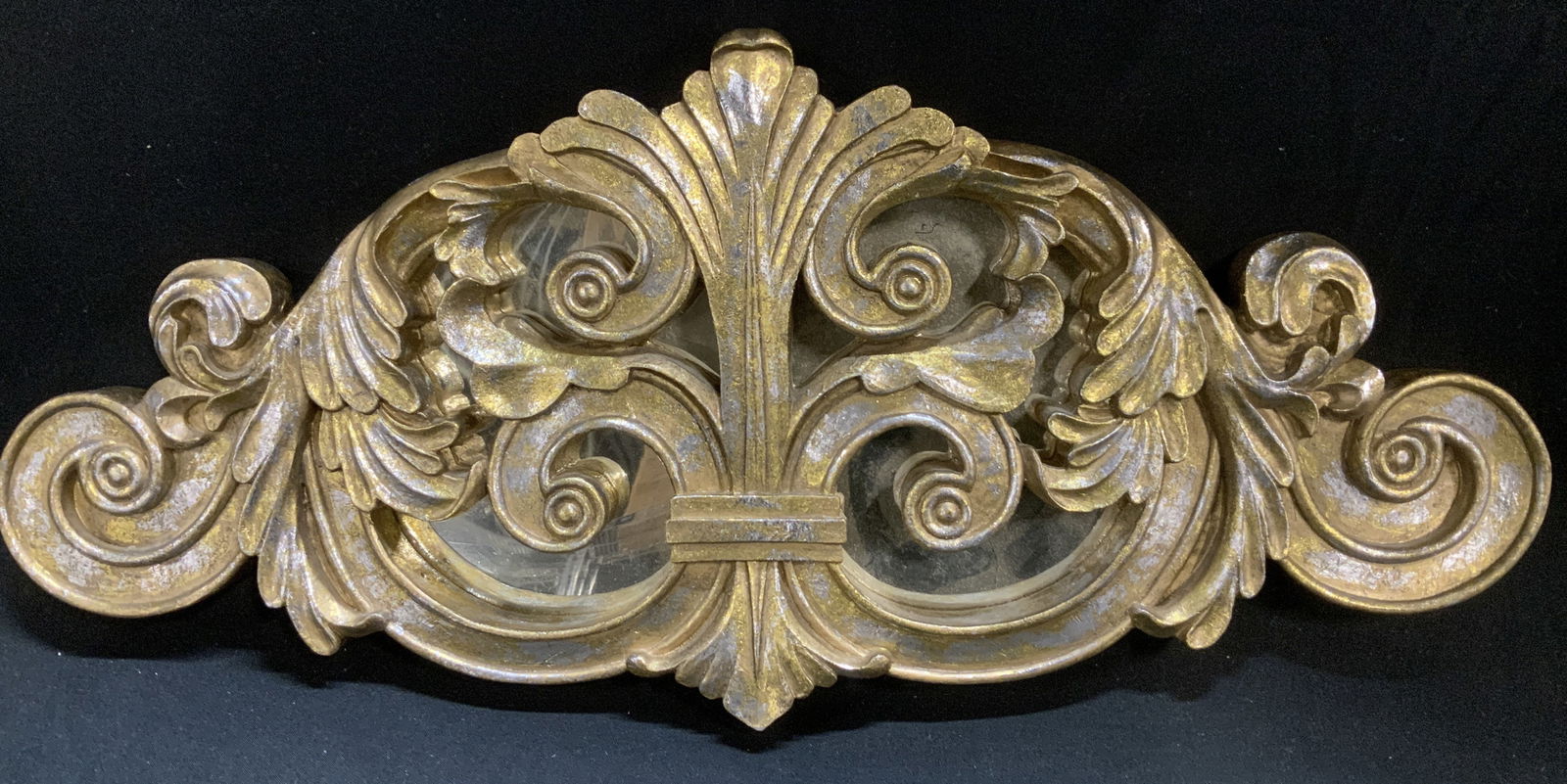 Vtg Baroque Style Gilt Ornate Wall Mirror (1 of 6)