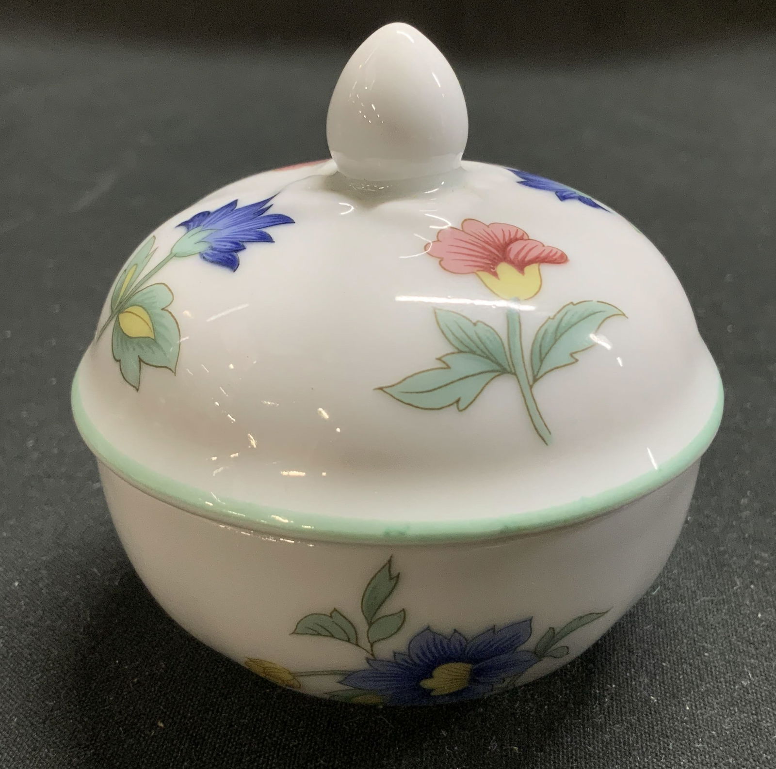 Vtg Heinrich Floral Trinket Box GERMANY (1 of 6)