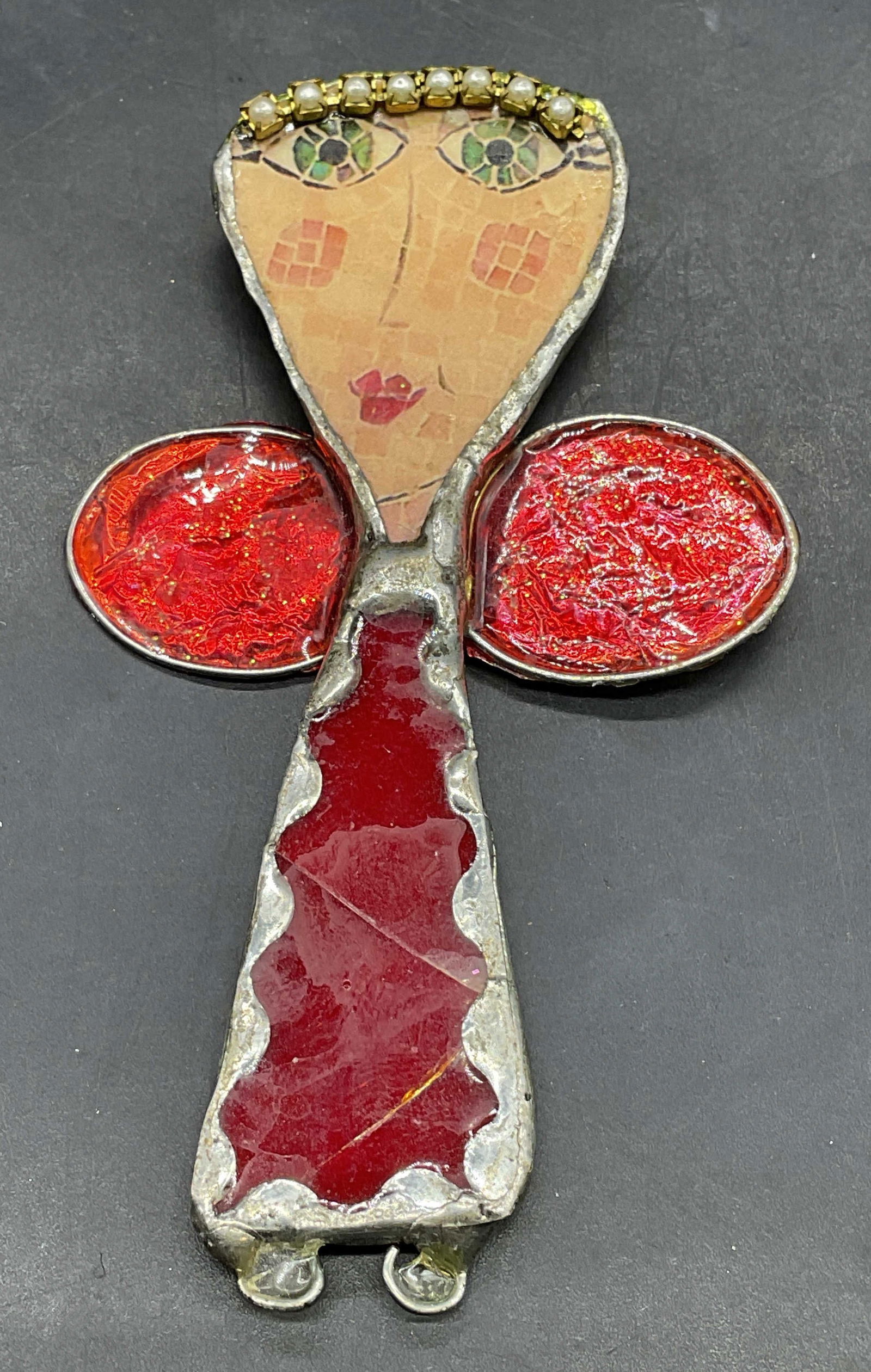 Vintage Handmade Stained Glass Figural (1 of 6)