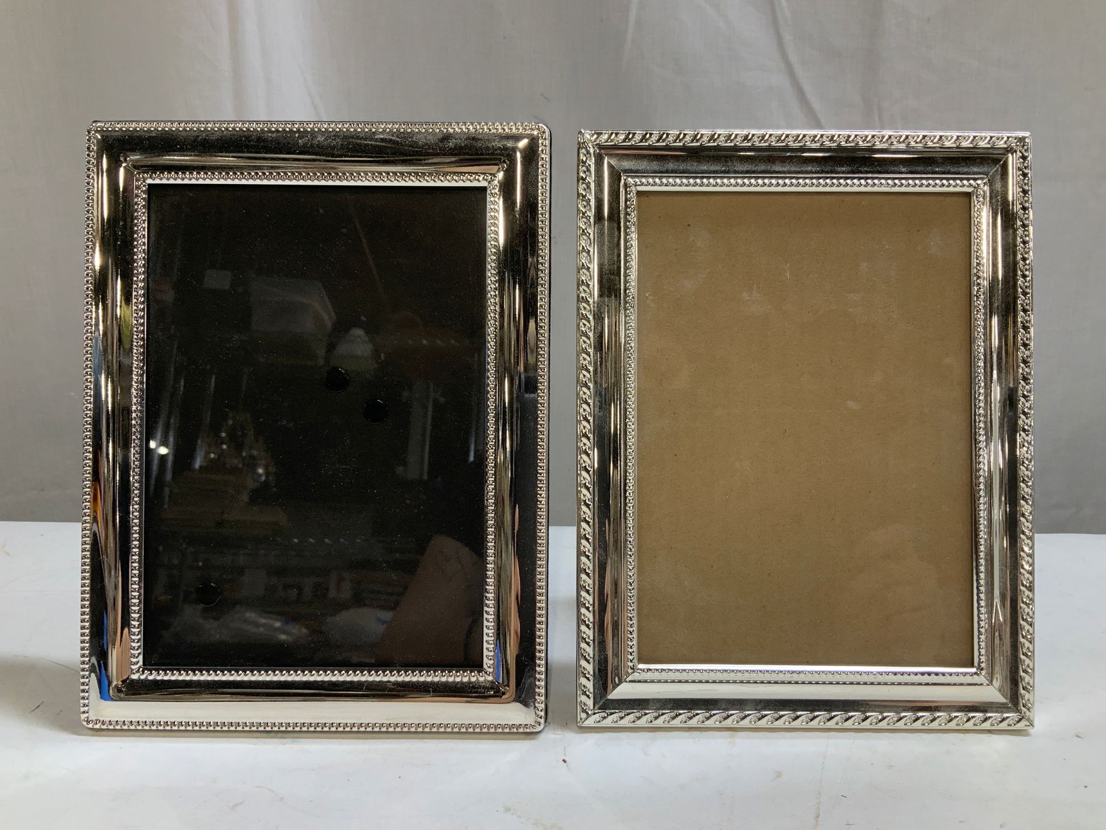 Lot 9 Assorted Silver Toned Frames ECCOLO+ - 3