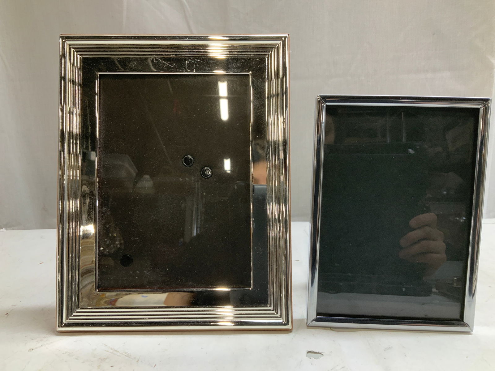 Lot 9 Assorted Silver Toned Frames ECCOLO+ - 4