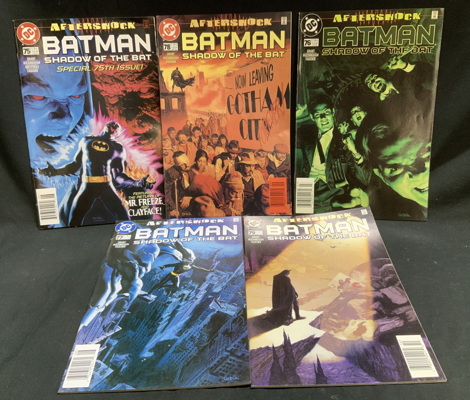 Lot 5 Aftershock Batman 1998 DC Comic Bks (1 of 10)