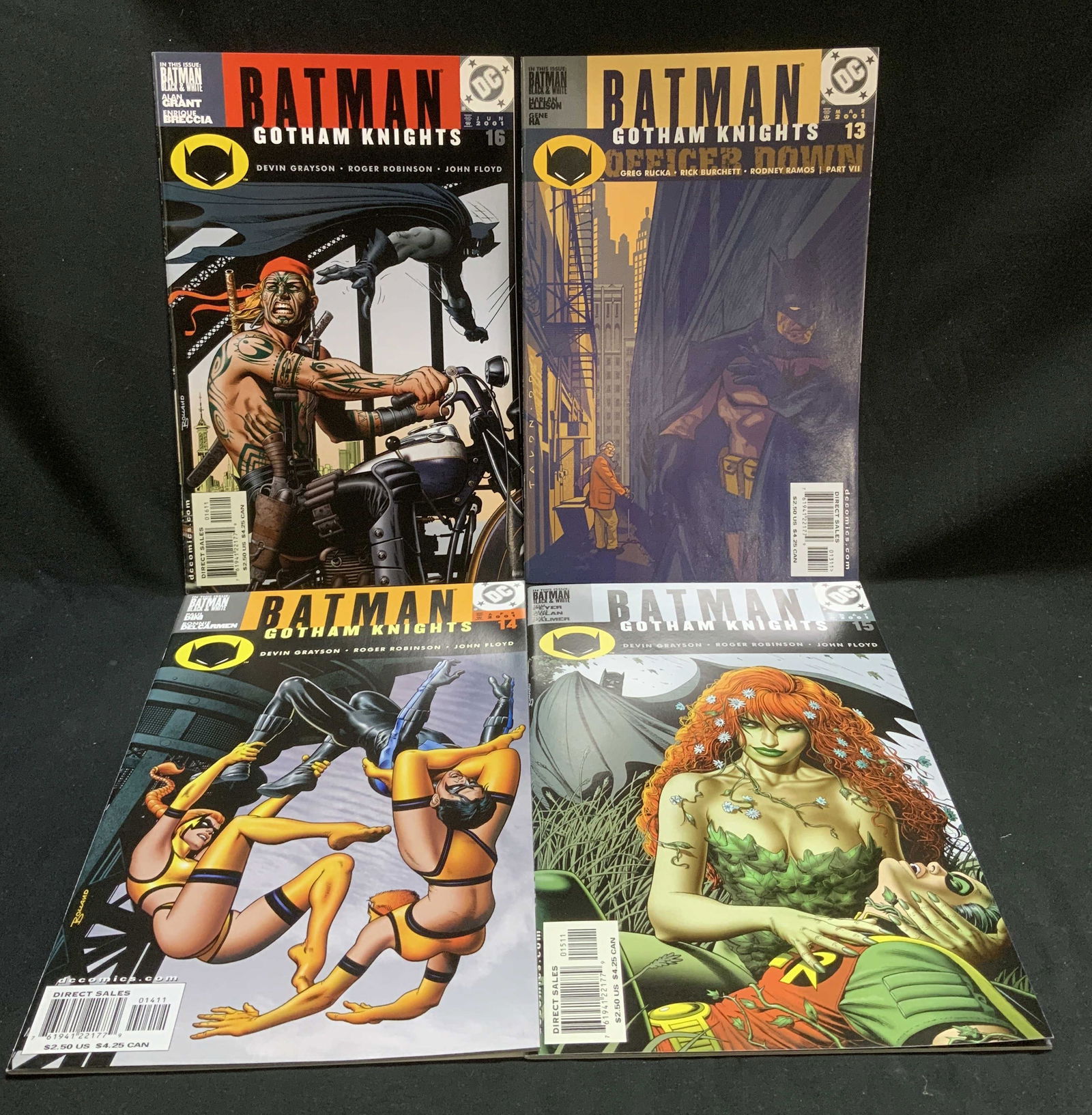 Lot 4 Batman Gotham Knights 2001 Dc Comics Bks (1 of 9)