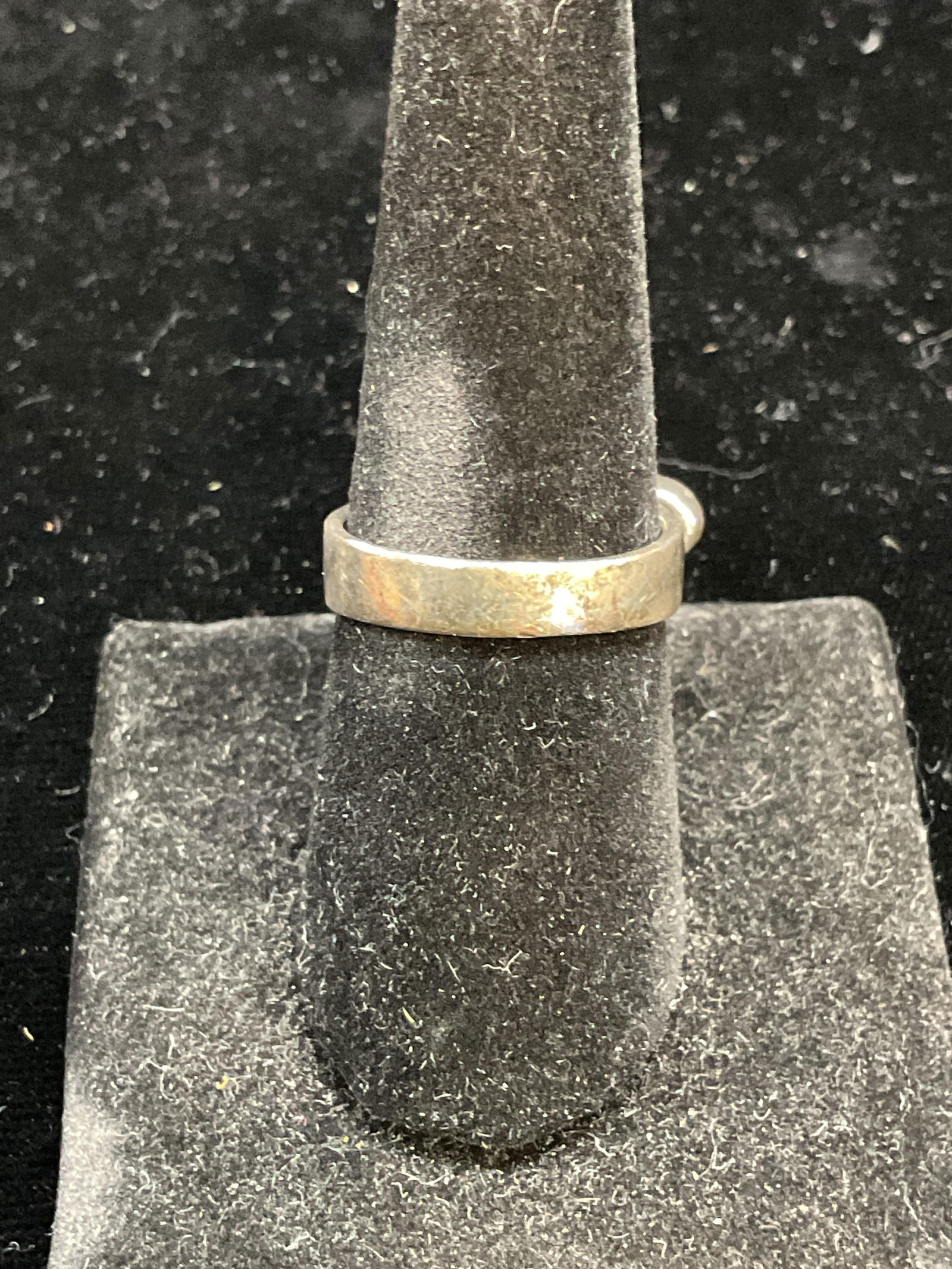 Sterling Silver Native American Turquoise Ring - 4