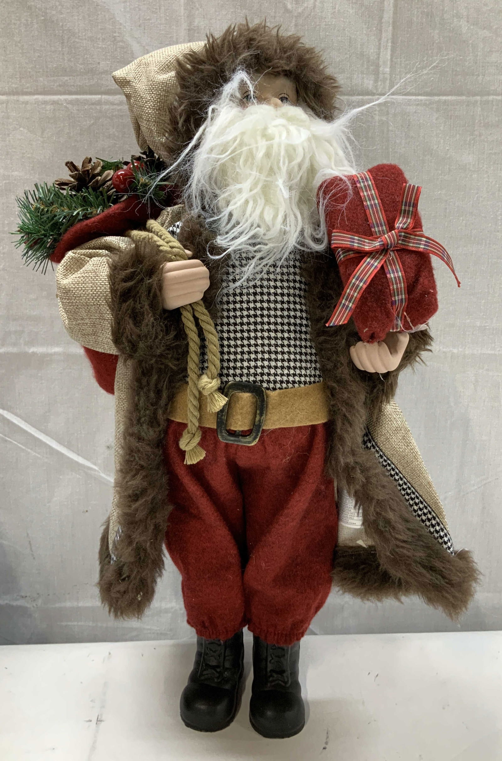 Rustic Santa Claus Deco Figurine 18.8in (1 of 6)
