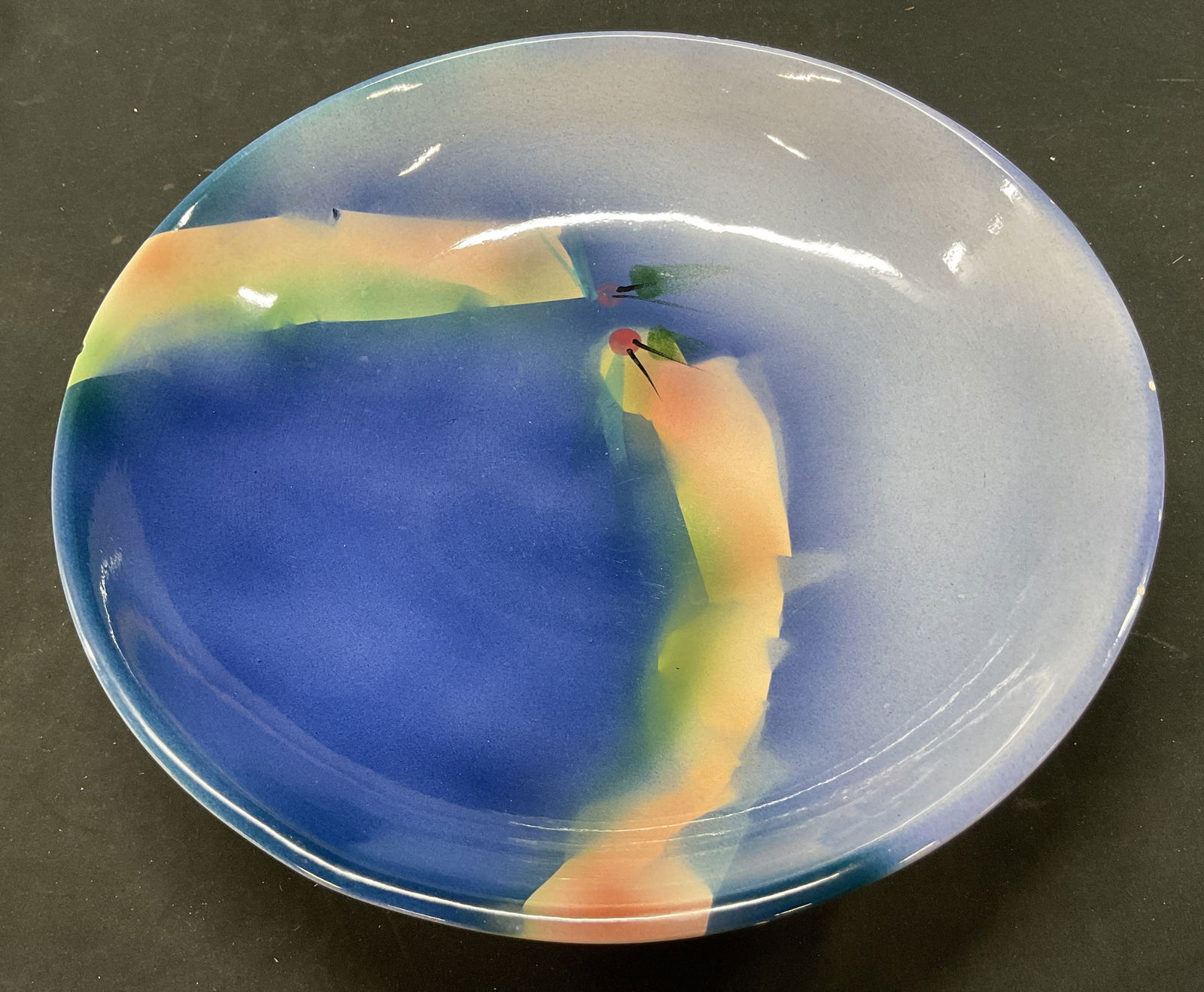 SGND 1988 Vintage Ceramic Centerpiece Bowl (1 of 8)