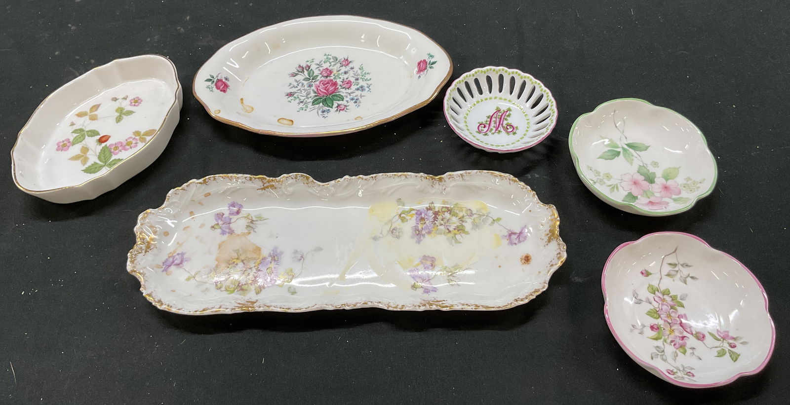 Lot 6 Limoges, Wedgwood+ Trinket Dishes France+ (1 of 16)