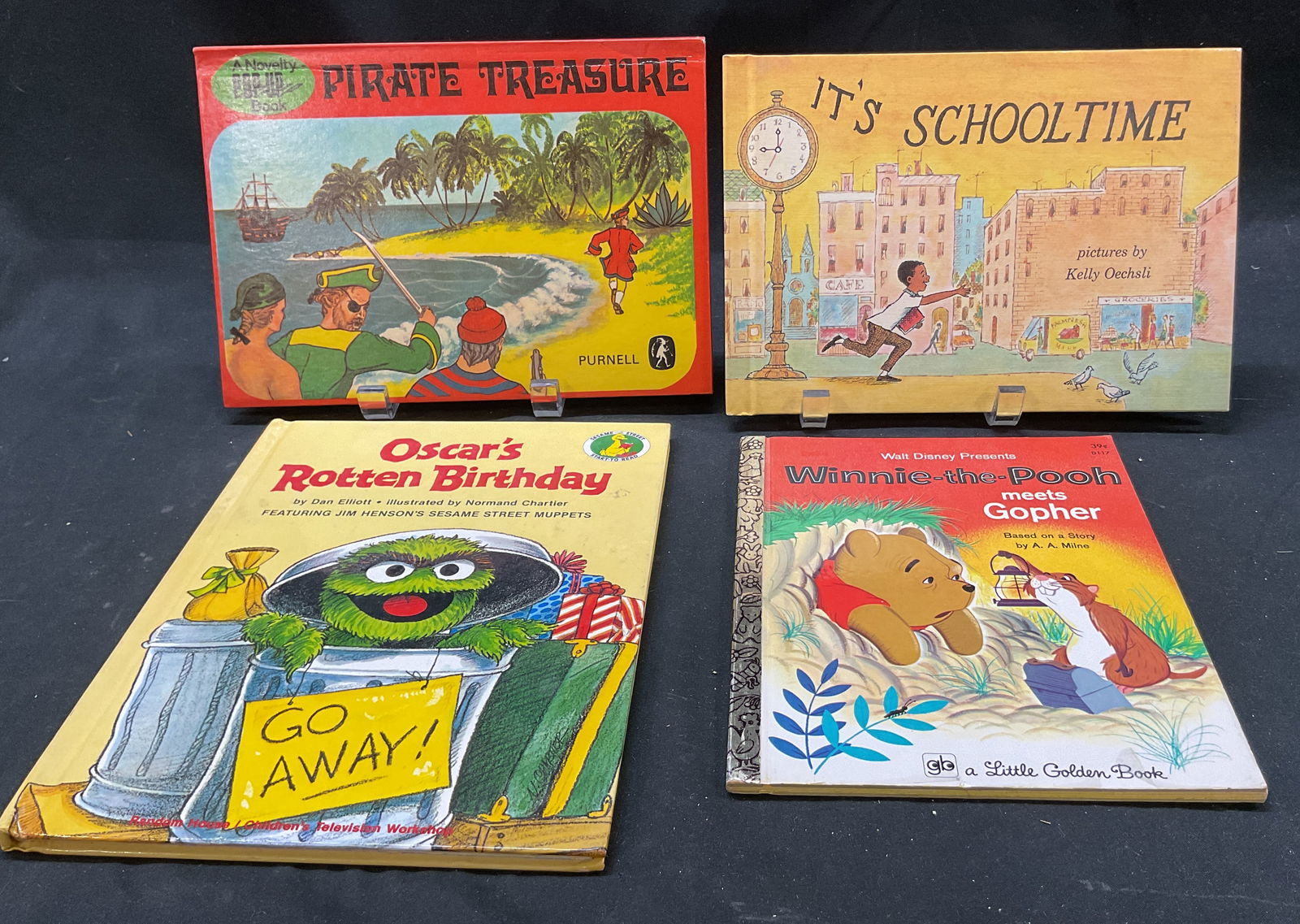 Lot 4 Childrens Picture Books Elliott 1960s-80s+ (1 of 12)
