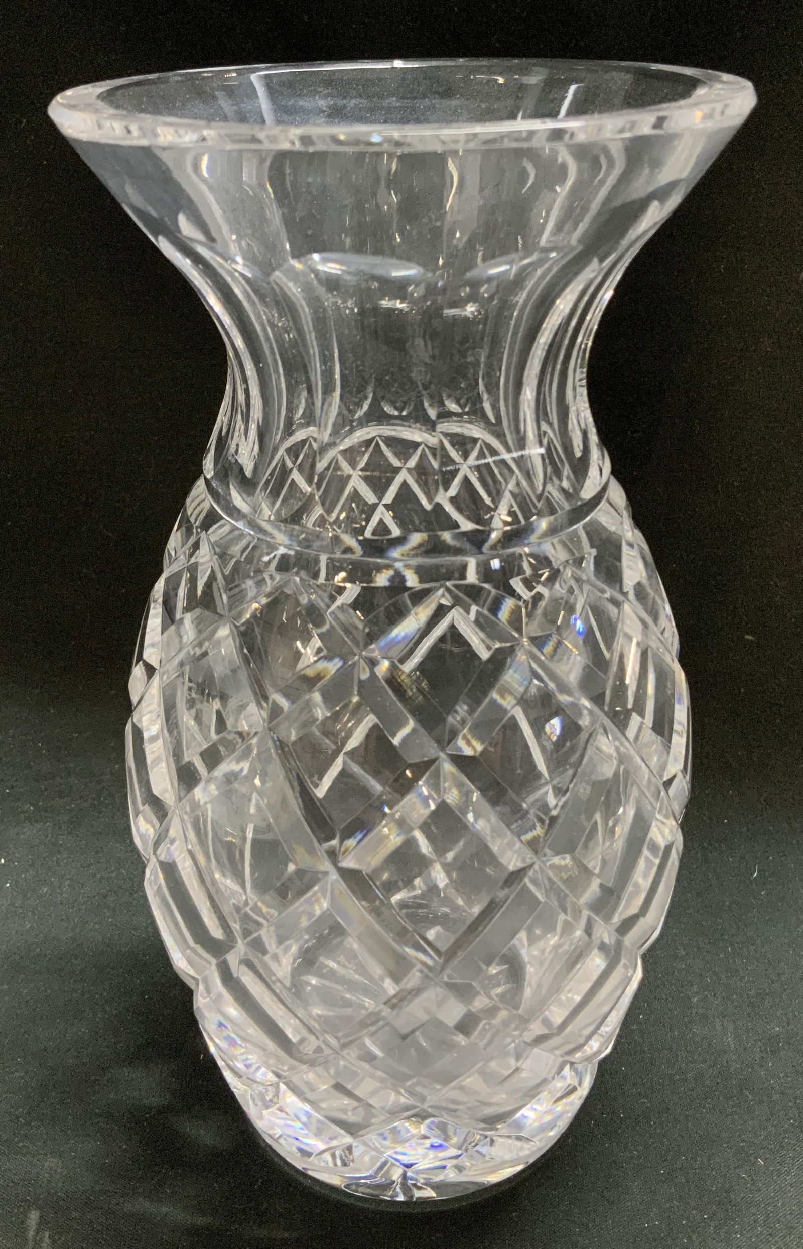 Waterford Clear Crystal Vase 7.1in (1 of 6)