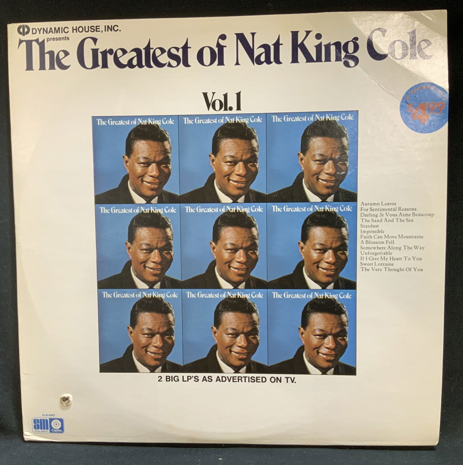 1972 The Greatest of Nat King Cole Vol 1&2 Records (1 of 7)