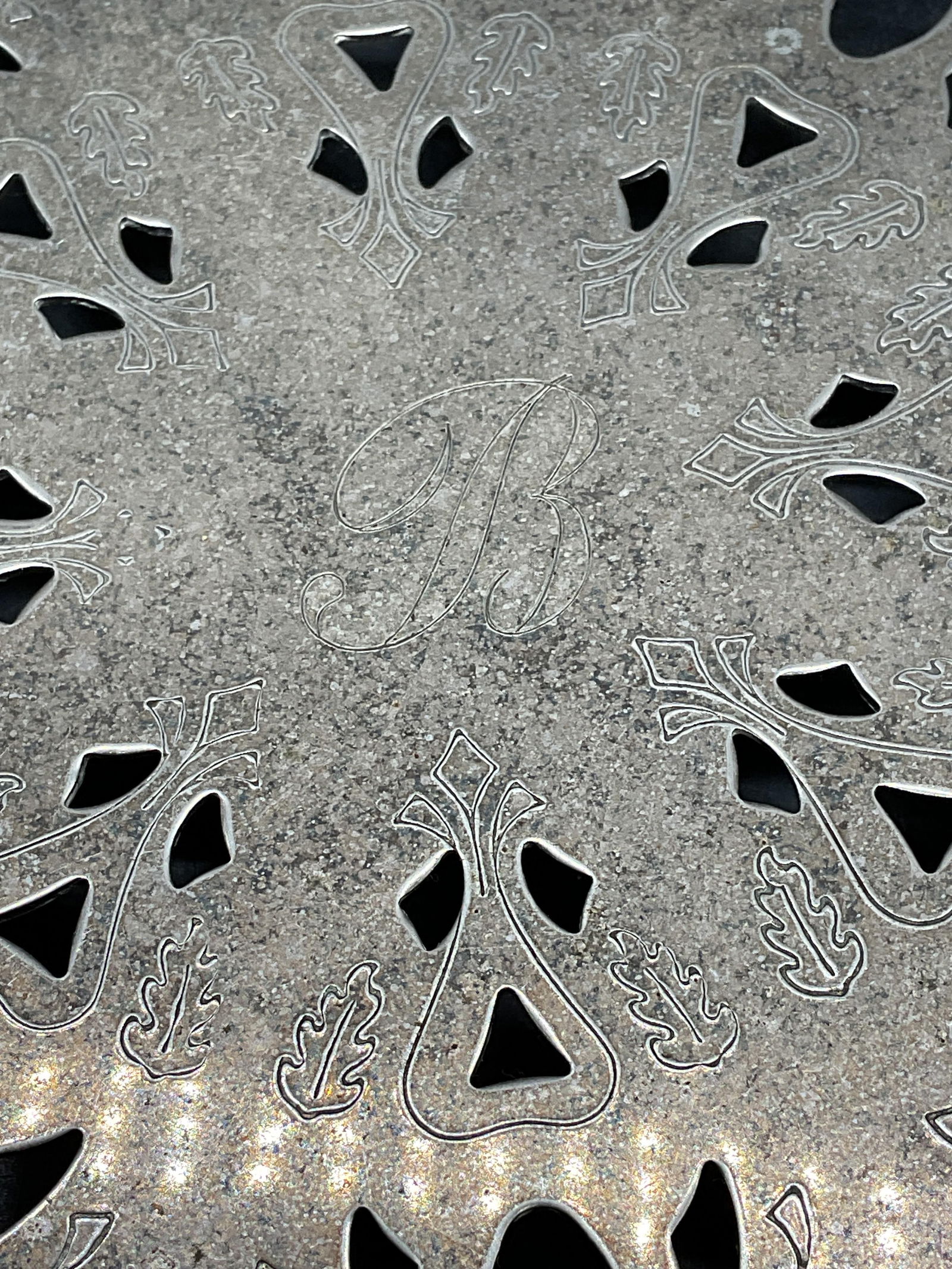 Vintage Raimond Silver Plated Trivet - 2