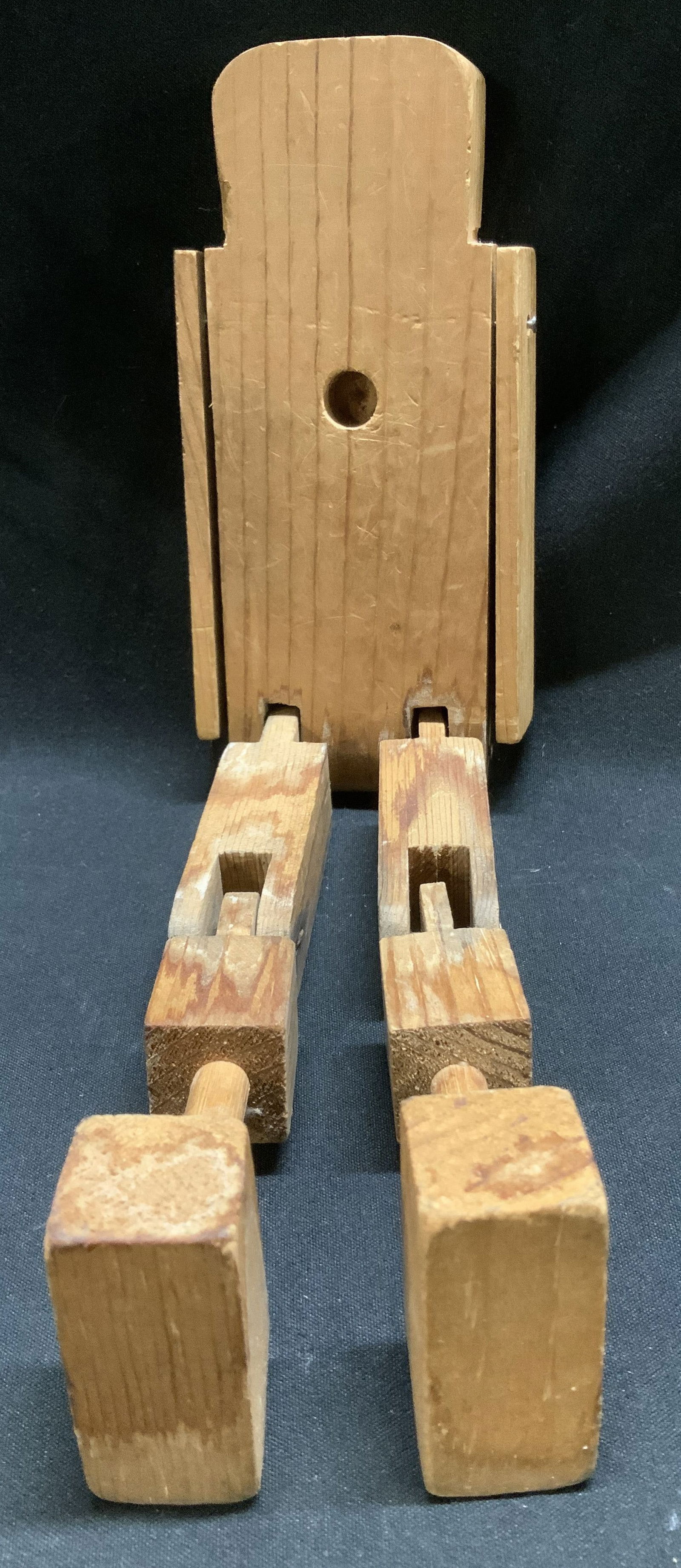 Vntg Articulated Wooden Figurine (1 of 6)