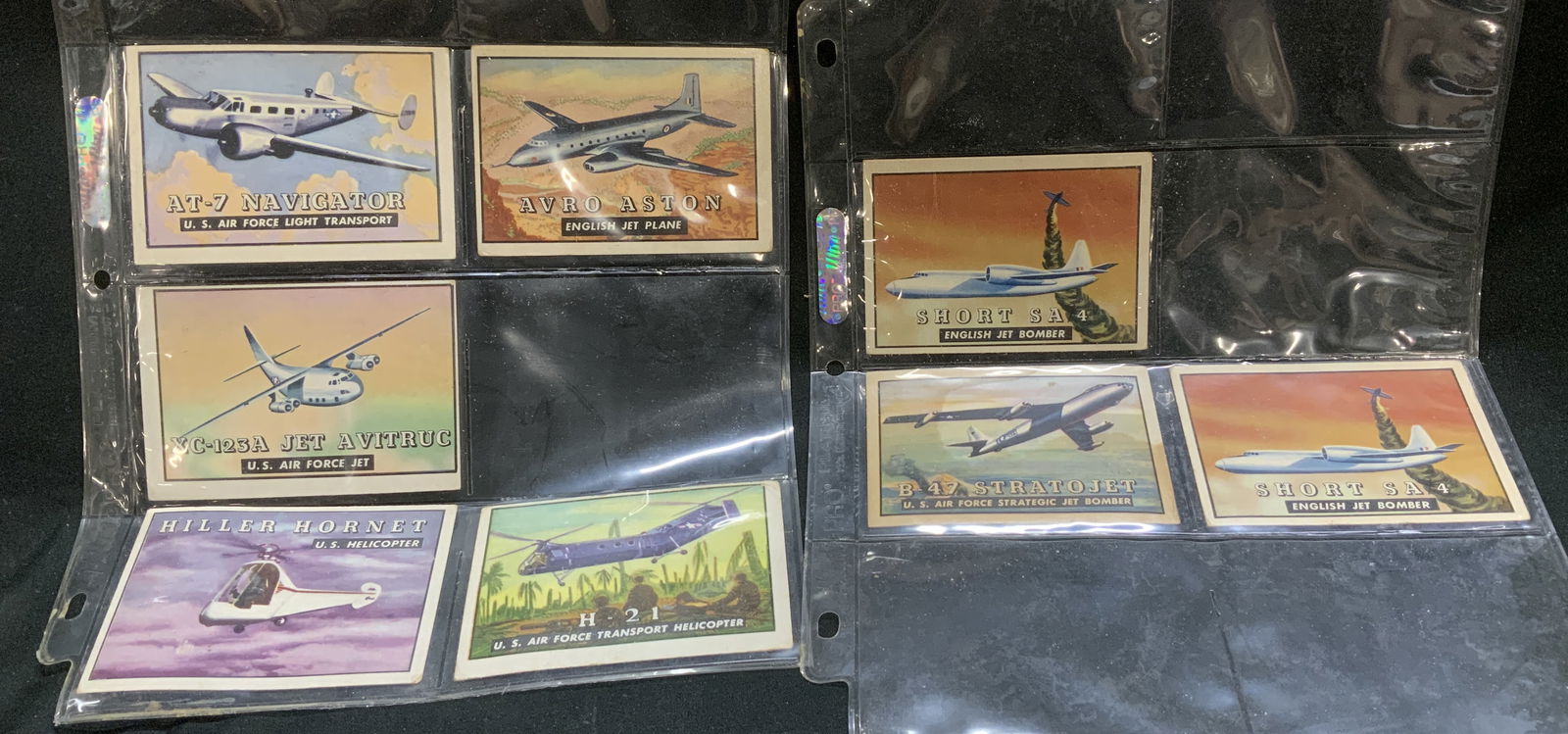 Lot 8 1952 TOPPS Wings Aircraft Trading Cards (1 of 7)