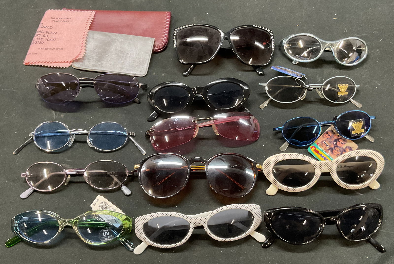 Grp Lot 14 Sunglasses + Accessories NWT (1 of 6)