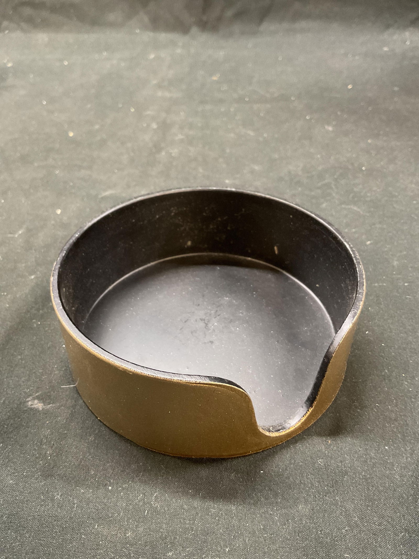 Set 9 Lacquer Embossed Coasters W Case - 6