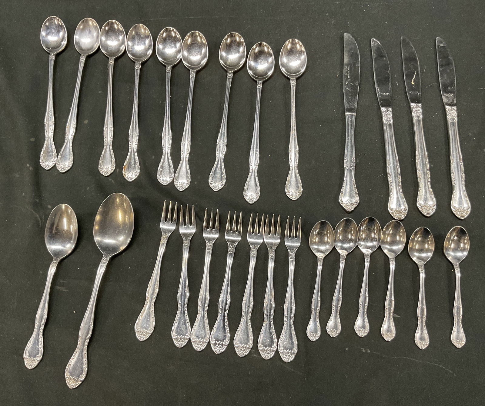 Lot 28 Vintage Stainless Steel Flatware Japan+ (1 of 9)