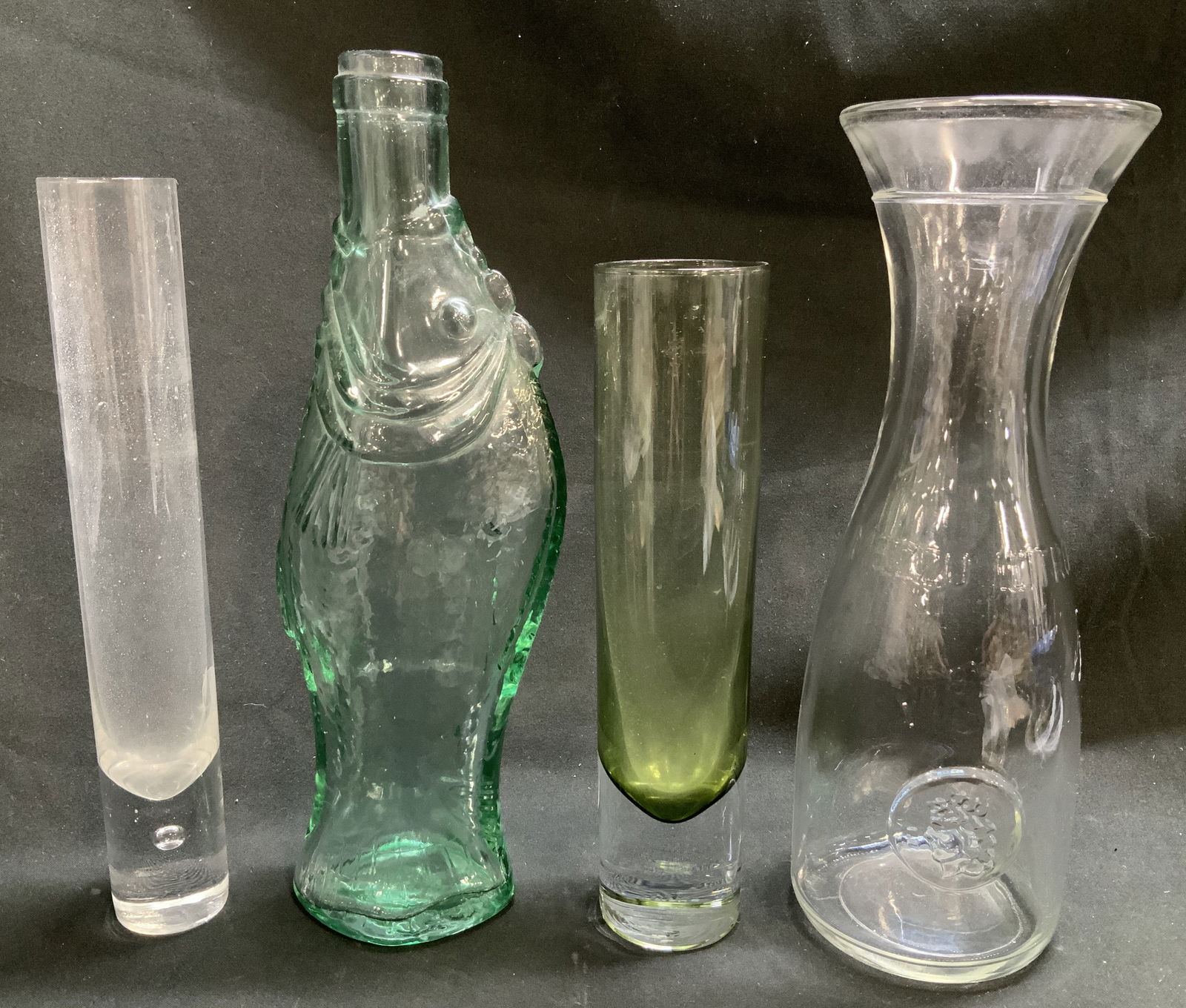 Lot 4 Assorted Vessels, Carafe & Fish Shaped Bttle (1 of 8)