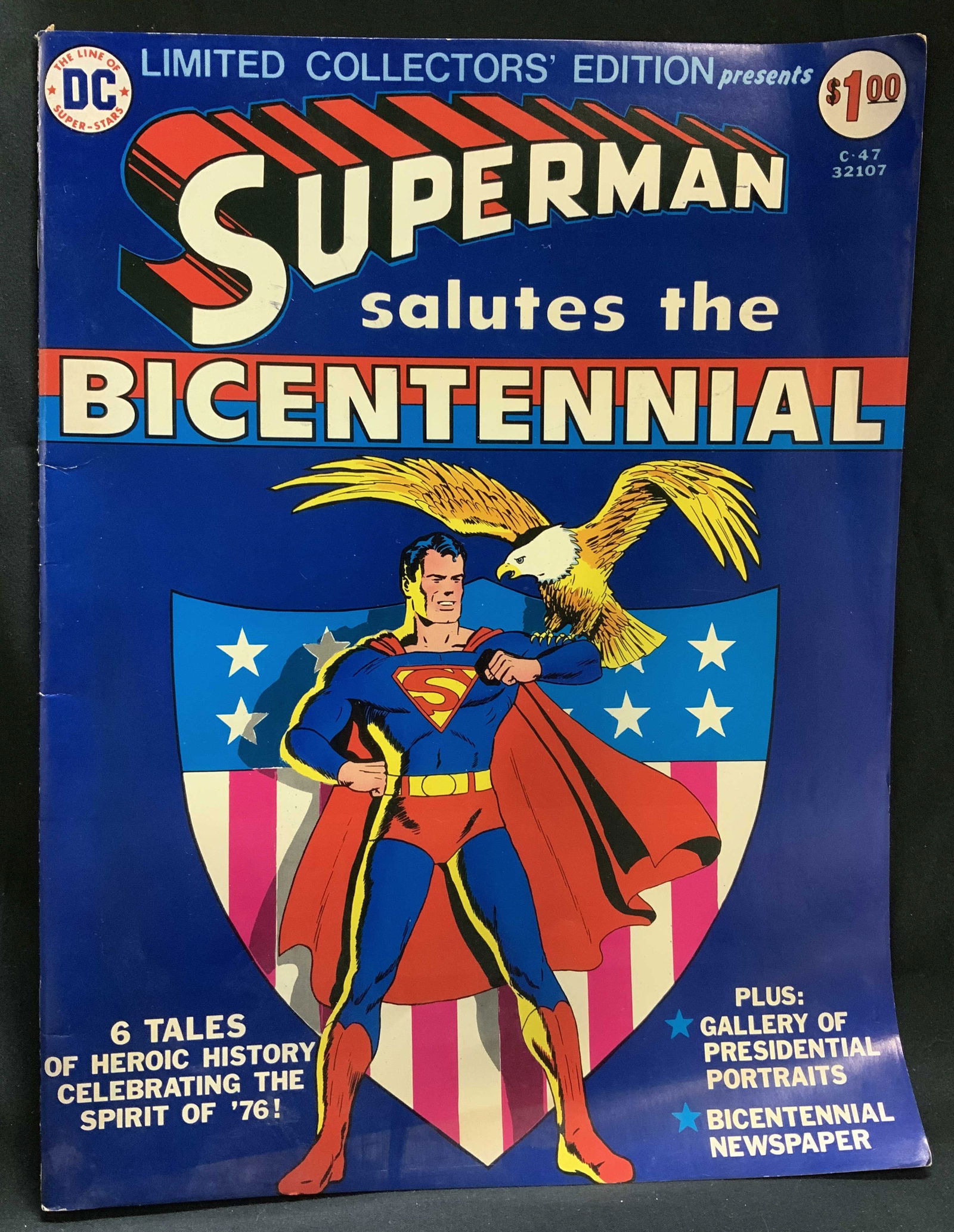 1976 Limited Ed. Superman Bicentennial Comic Bk (1 of 8)