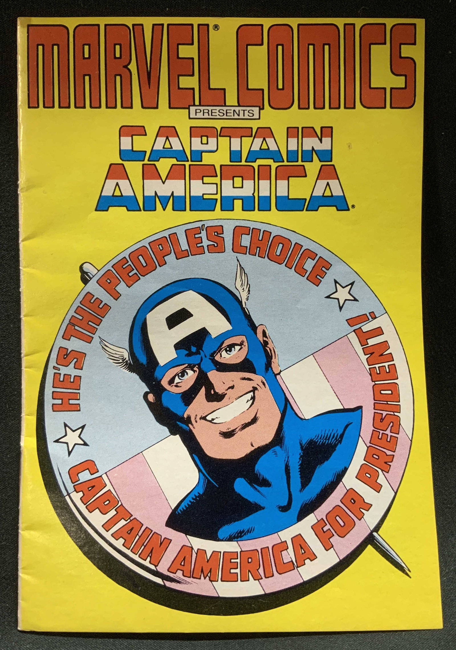 1987 Marvel Captain America Comic Illustr Book (1 of 6)