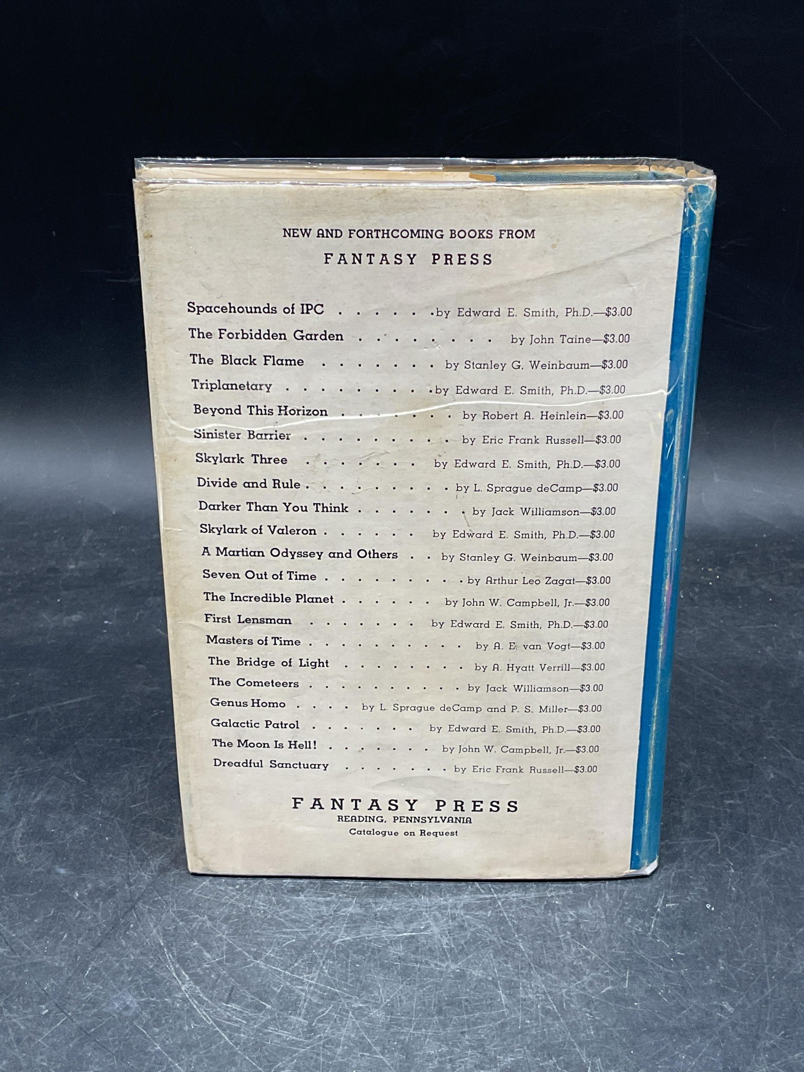 1950 Edward E Smith Triplanetary, Illustrated - 3