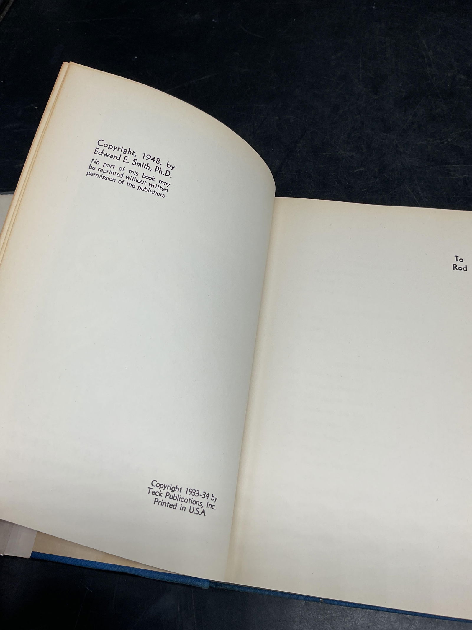 1950 Edward E Smith Triplanetary, Illustrated - 5