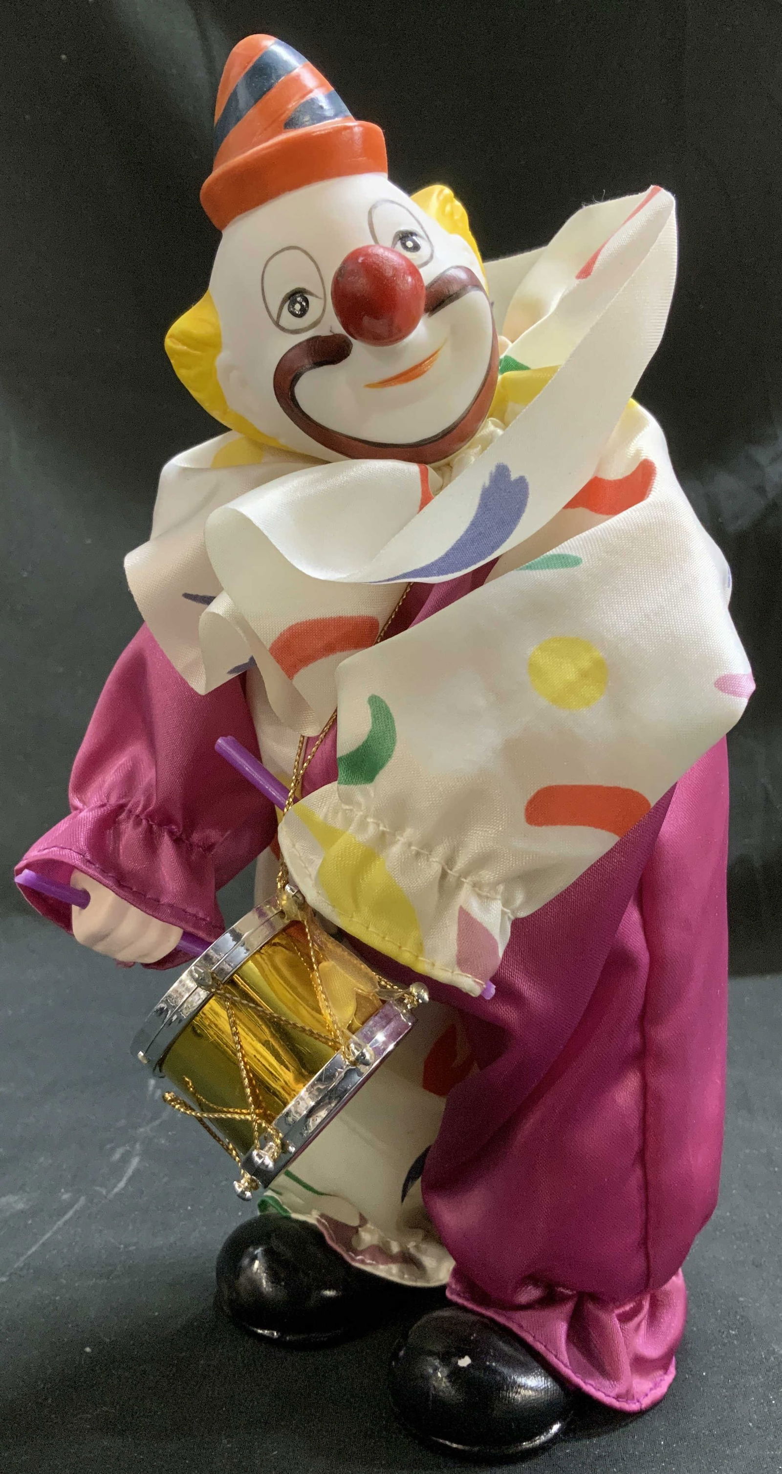 Vtg Send in the Clown Wind Up Musical Clown Doll (1 of 6)