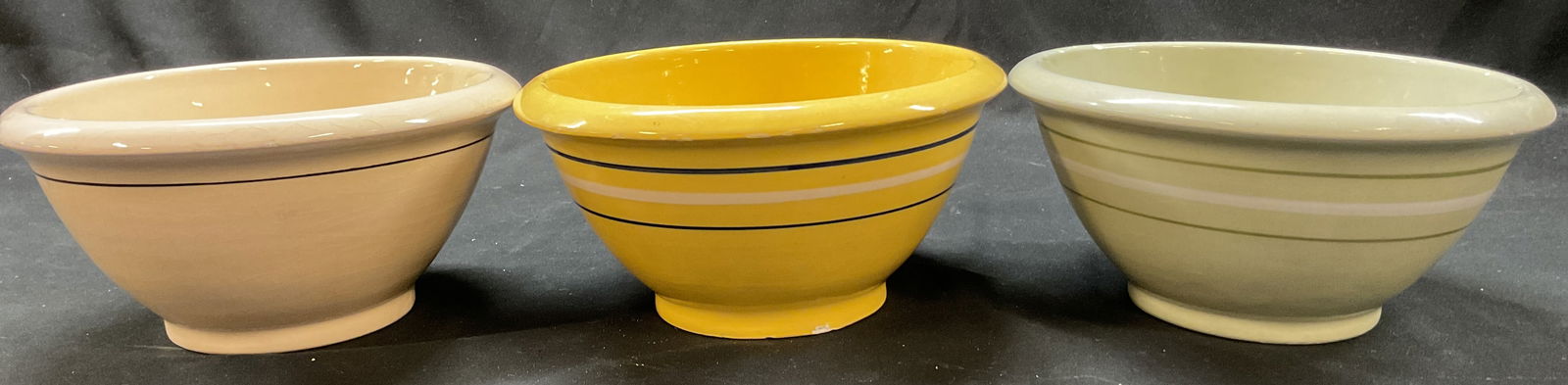 Lot 3 Terramoto Ceramic Bowls USA (1 of 9)