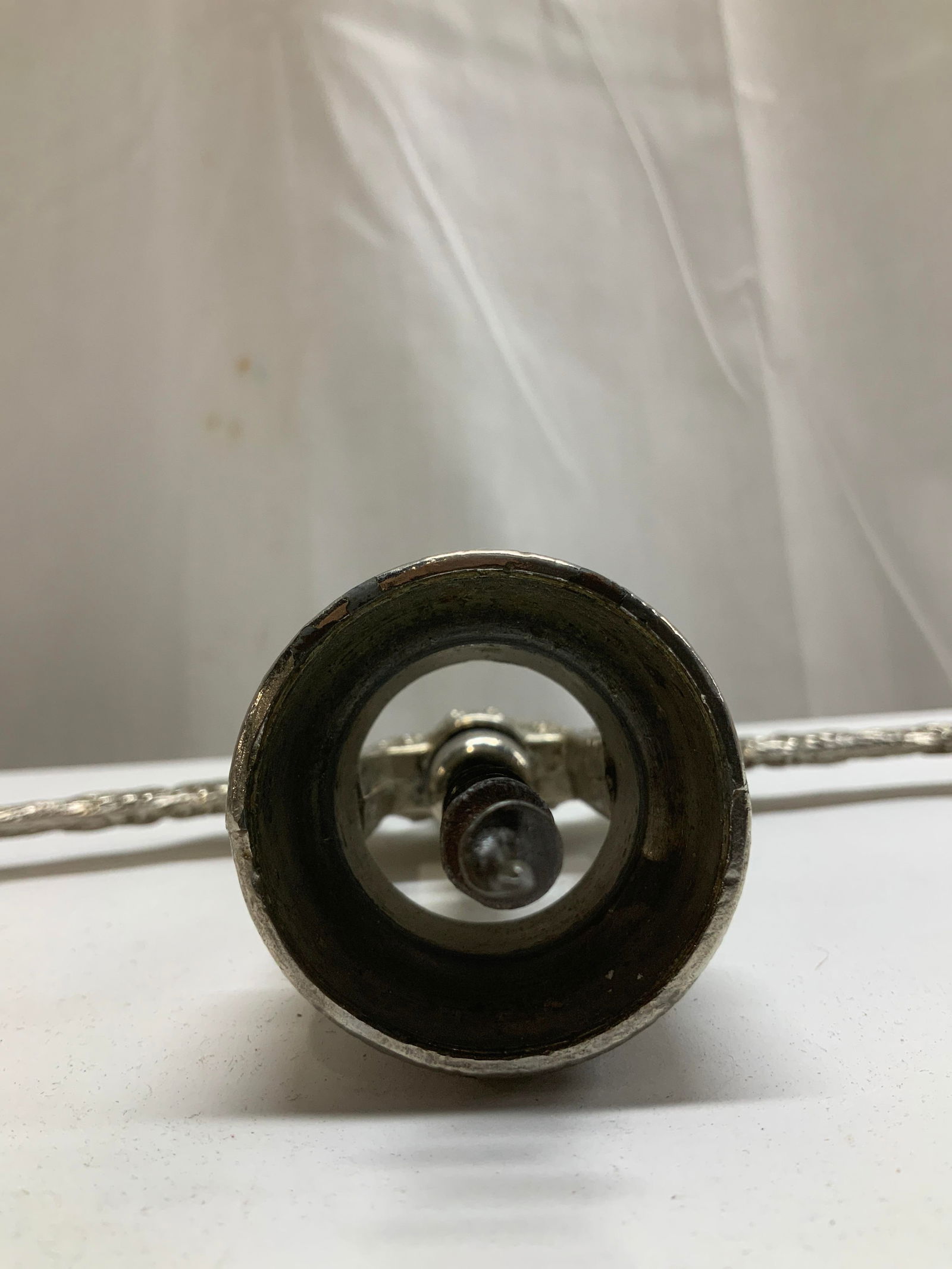 Vtg Silver Plated Winged Corkscrew - 6