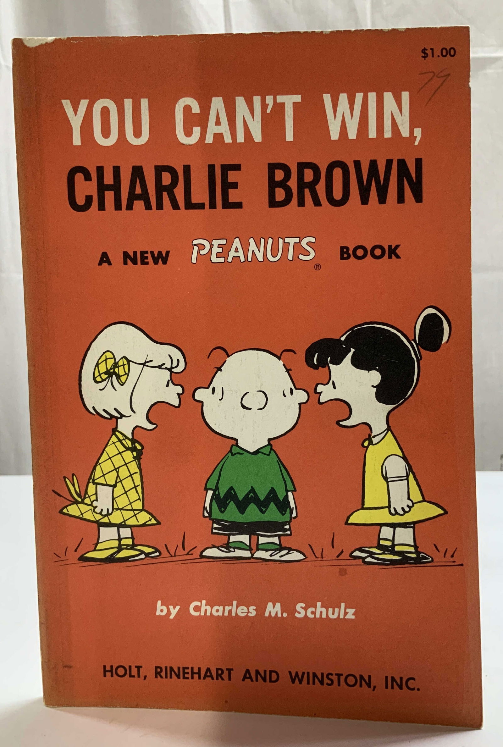 1968 U Cant Win, Charlie Brown 8th Prnt Bk SCULZ (1 of 7)