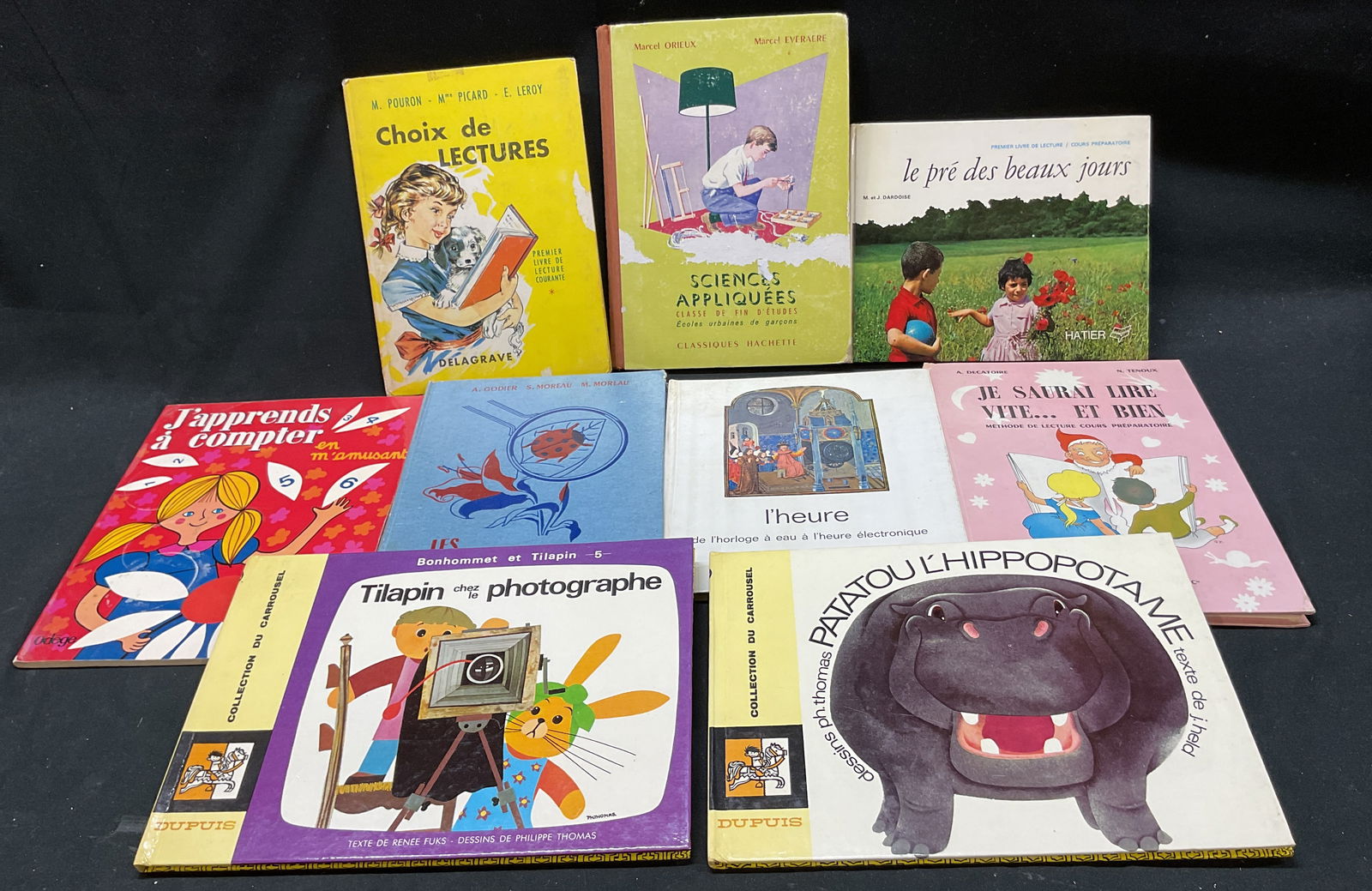 Lot 9 French Childrens Picture Bks 1950s-70s (1 of 8)