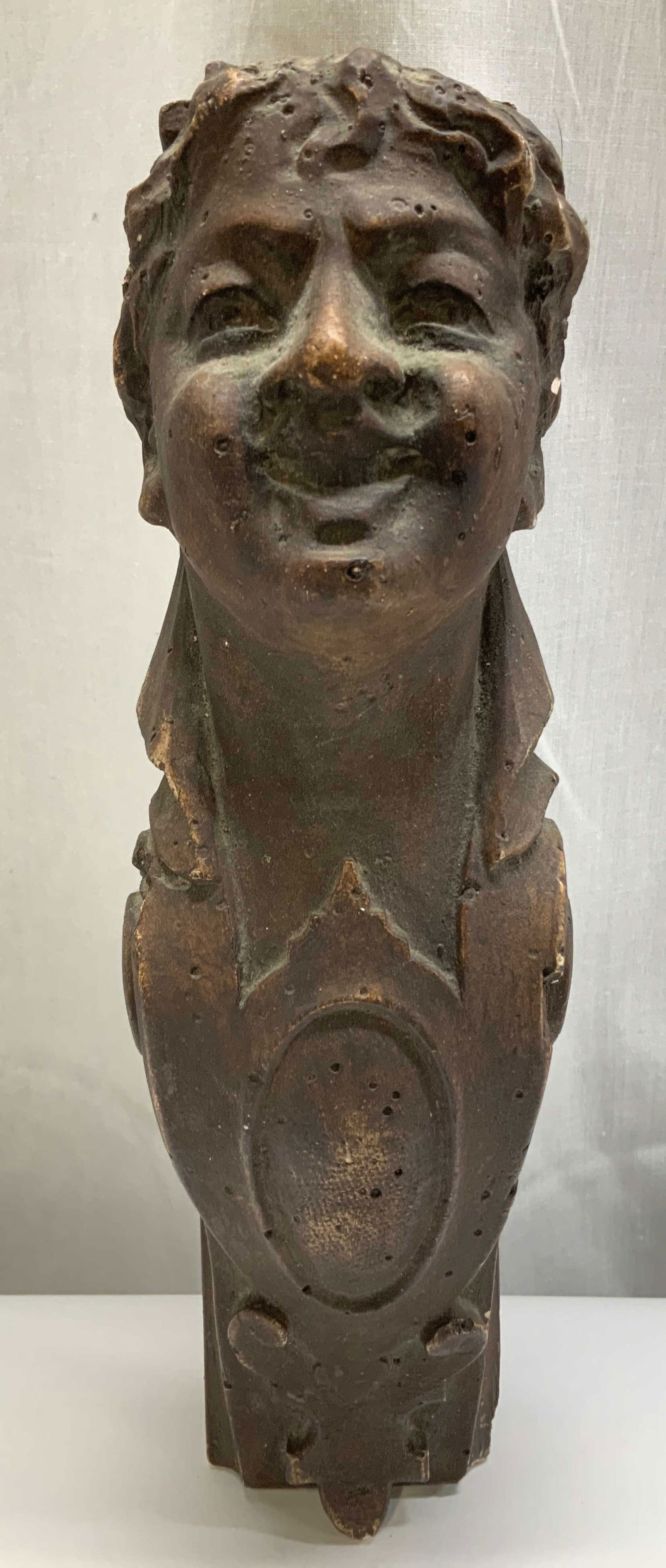 Vntg Figural Head Wall Decor 10.3in (1 of 6)