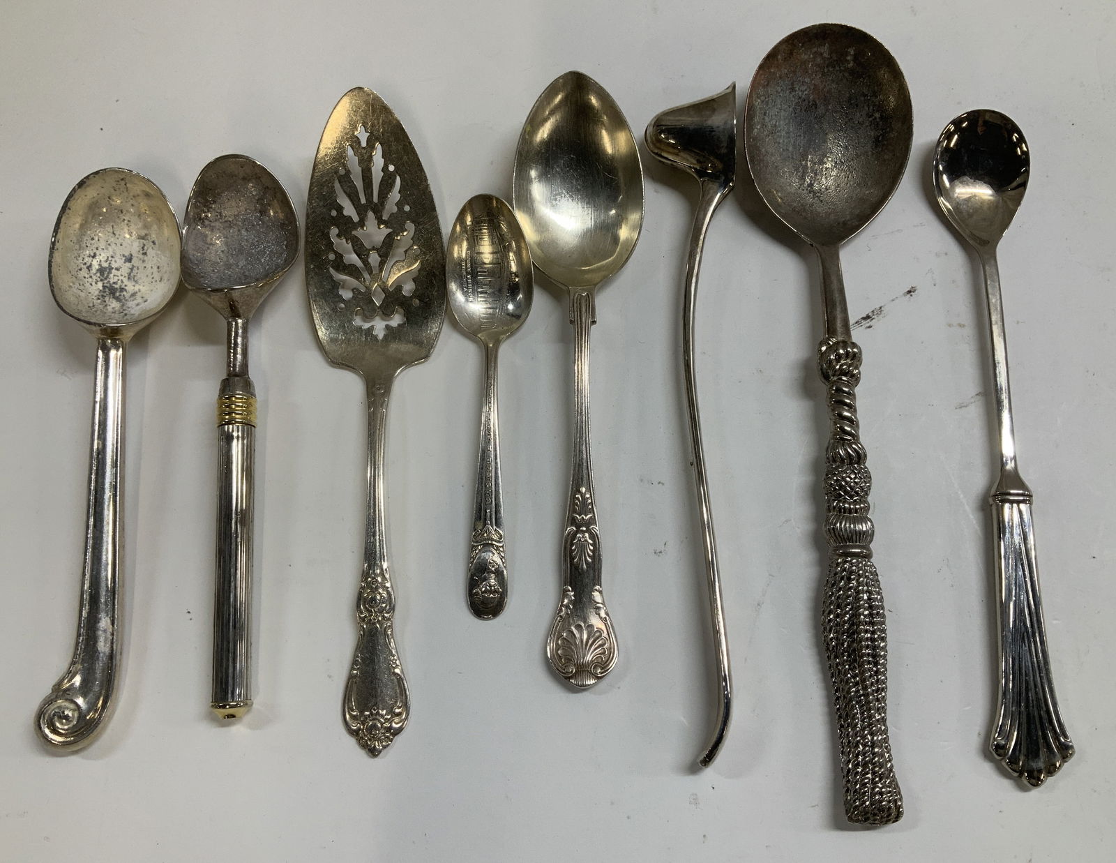 Lot 8 Silver Plated Serving Utensils ITALY+ (1 of 9)