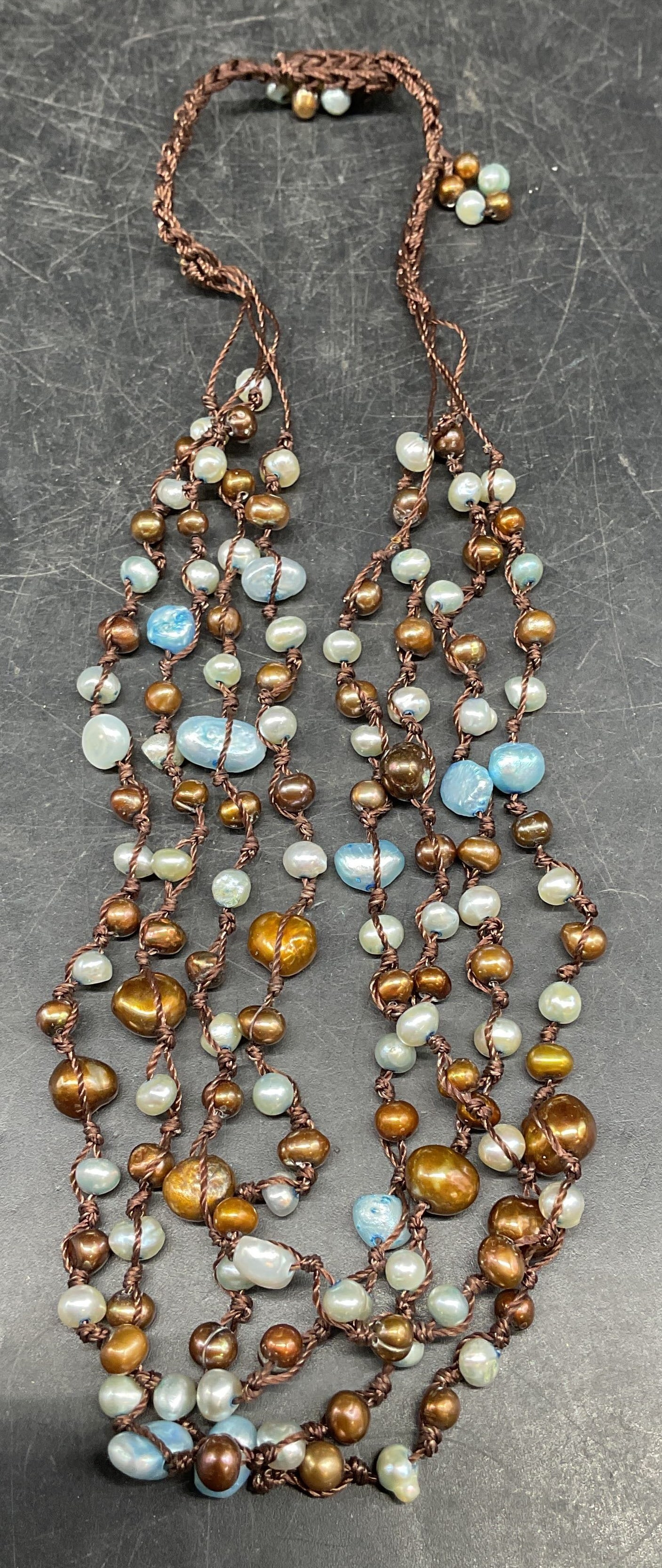 Vintage Multi Strand Pearl Necklace (1 of 6)