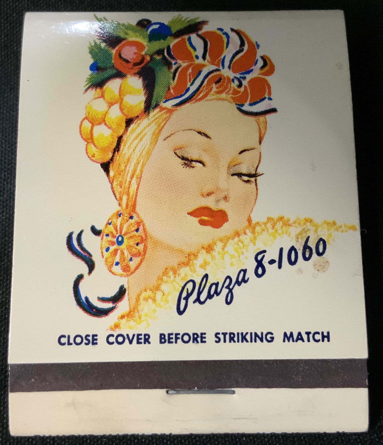 C.1940s Copacabana NY Nightclub Advert. Matchbook: Vintage matchbook advertising the famous Copacabana nightclub in New York City. Matchbook features artwork by Wesley Morse. Features plaza number on cover. Circa 1940s or 1950s. This iconic venue was