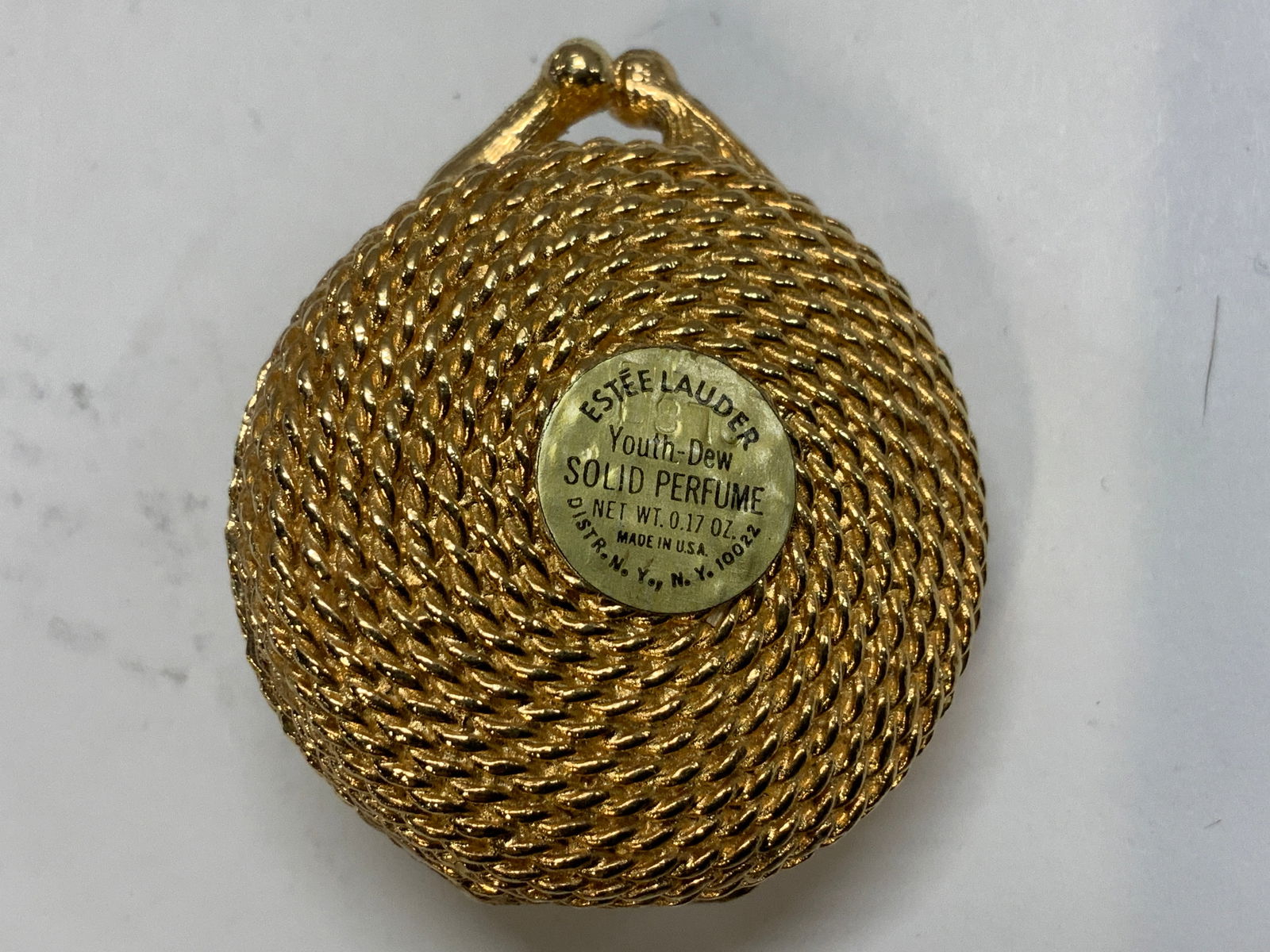 C.1960s Estee Lauder Solid Perfume Compact W Bx - 6