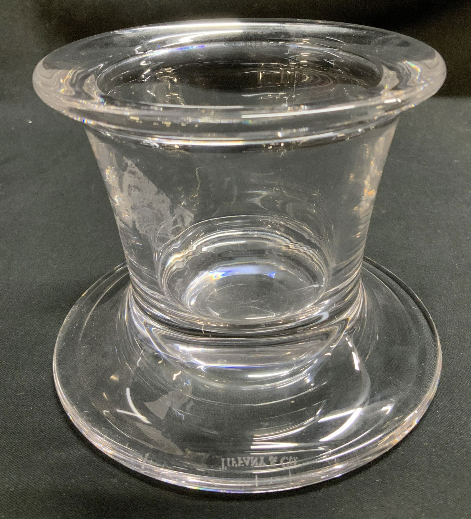 Tiffany & Co. Crystal Pillar Candle Holder (1 of 6)