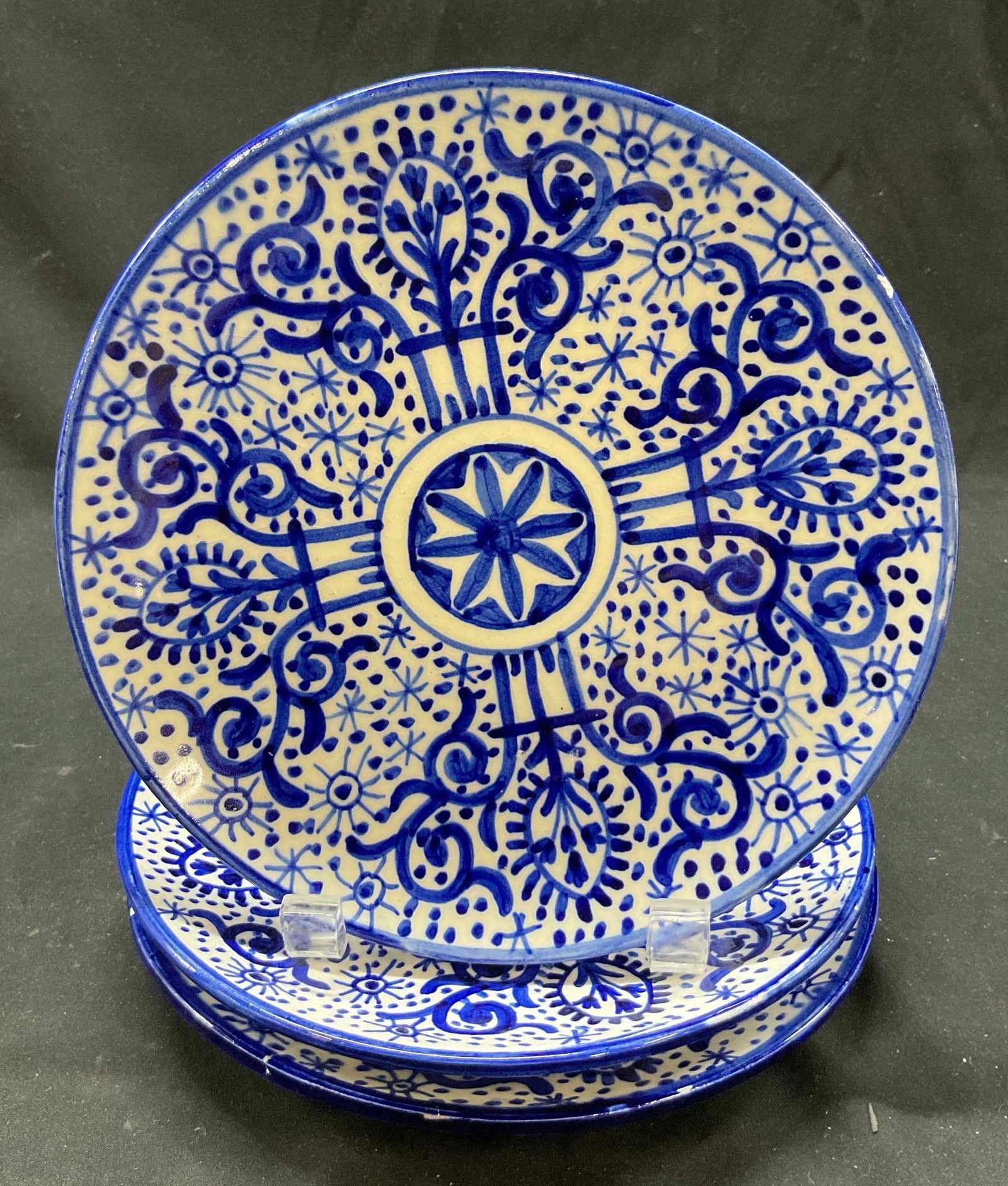 Lot 3 Ceramic Hand Painted Wall Decor Plates Spain (1 of 8)