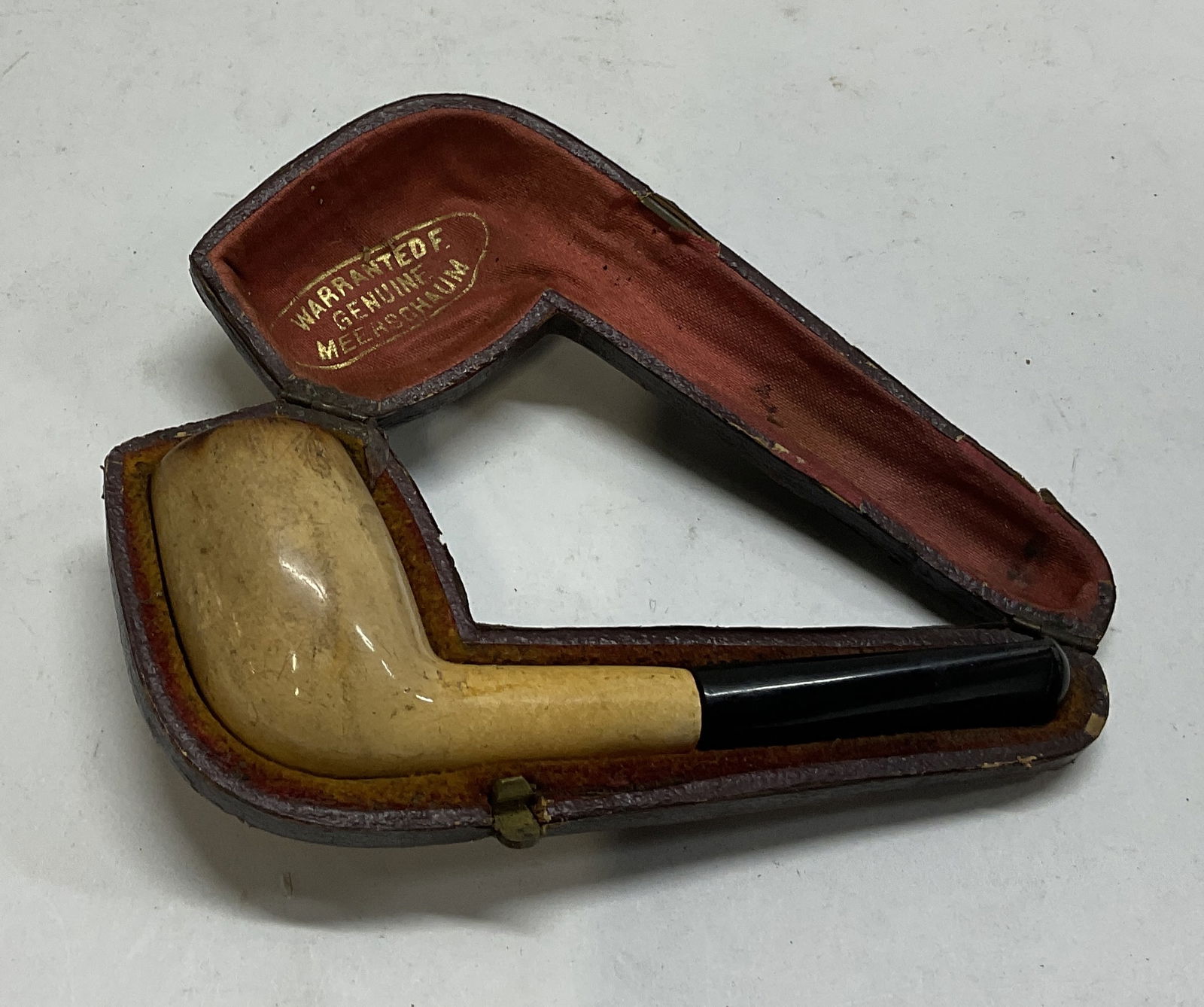 Genuine Meerschaum Tobacco Pipe W Fitted Case (1 of 9)