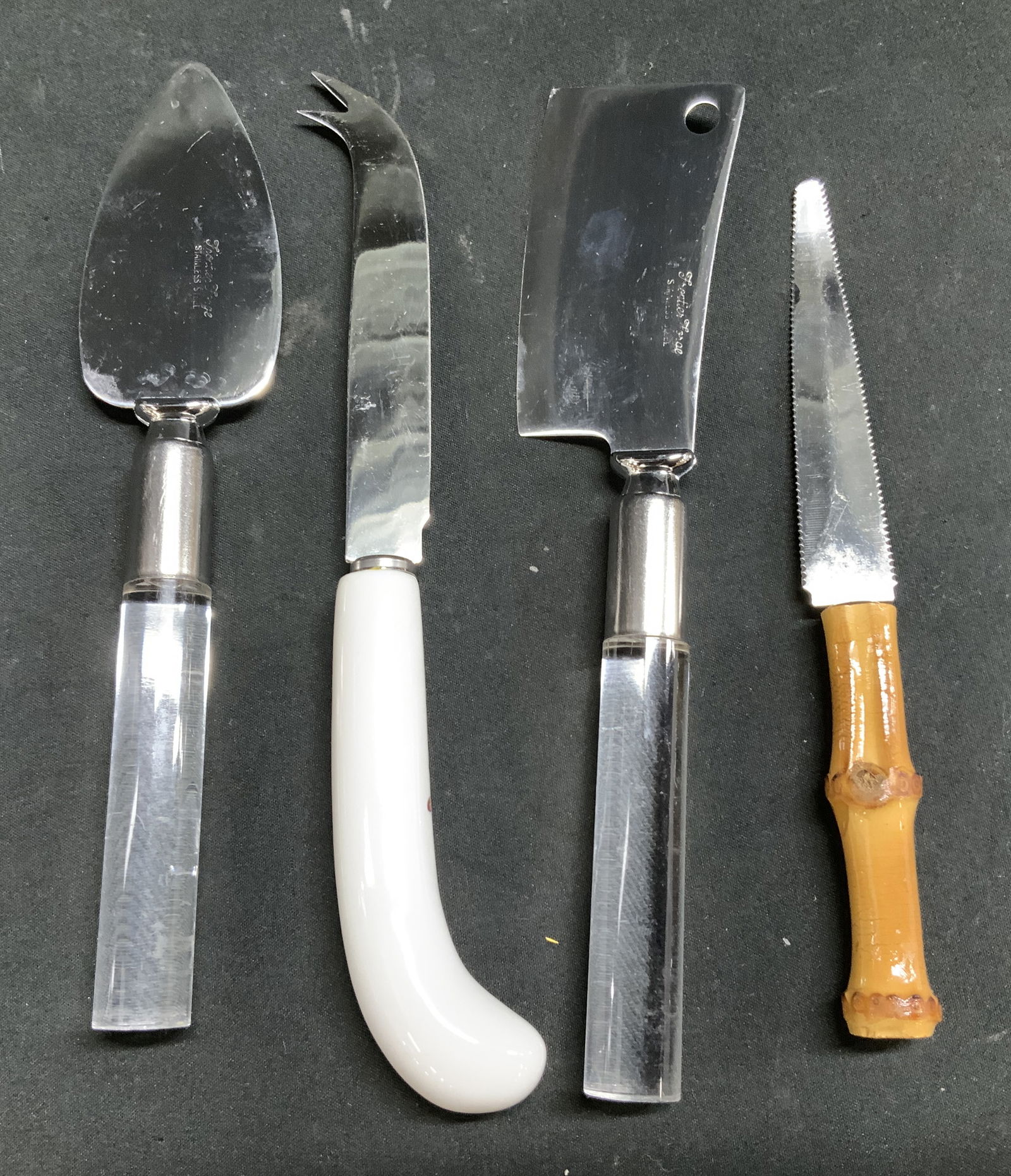 Lot 4 Vtg Cheese Utensils FRONTIER FORGE, Japan+ (1 of 6)