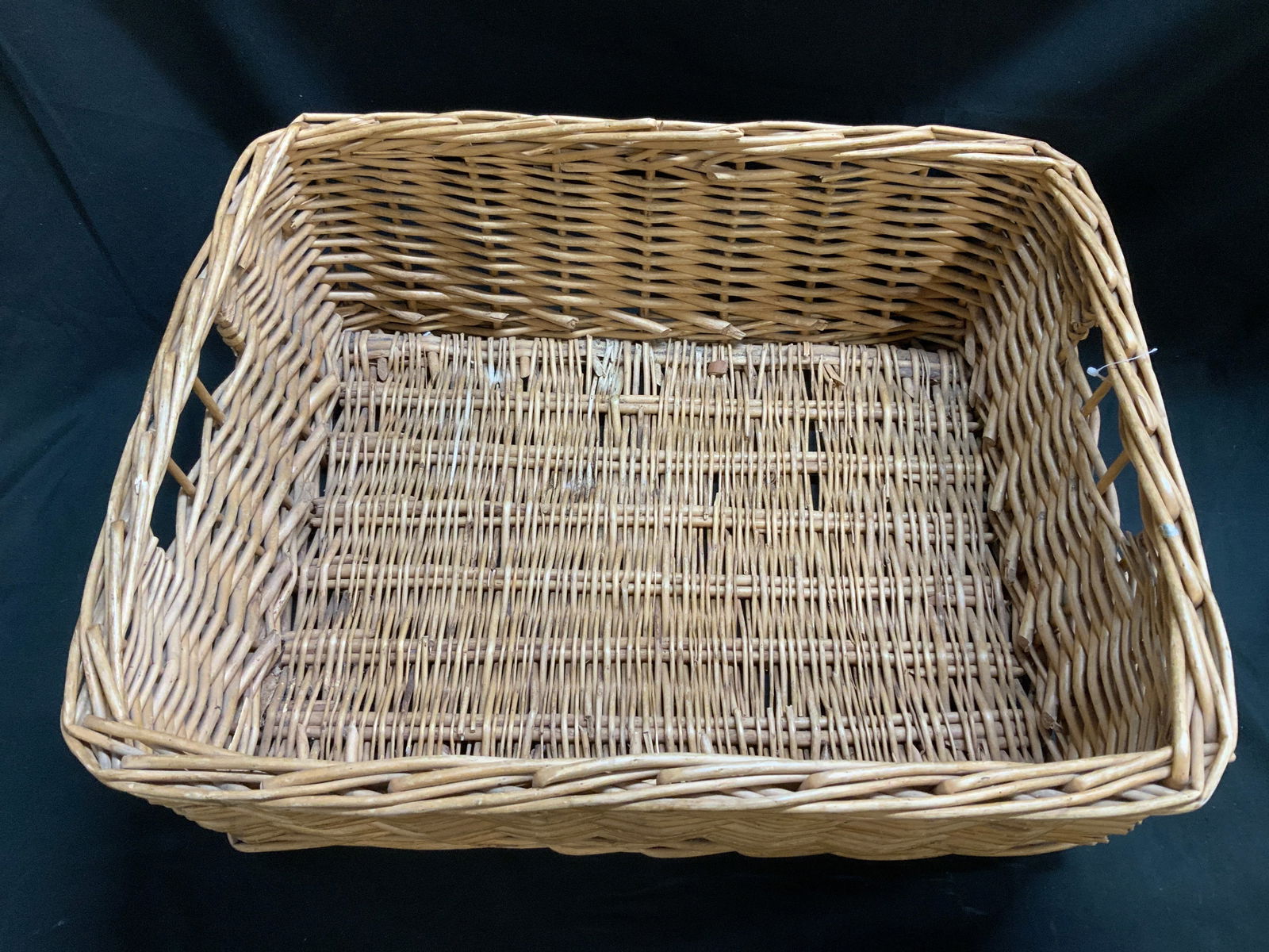 Rectangular Wicker Storage Basket - 2