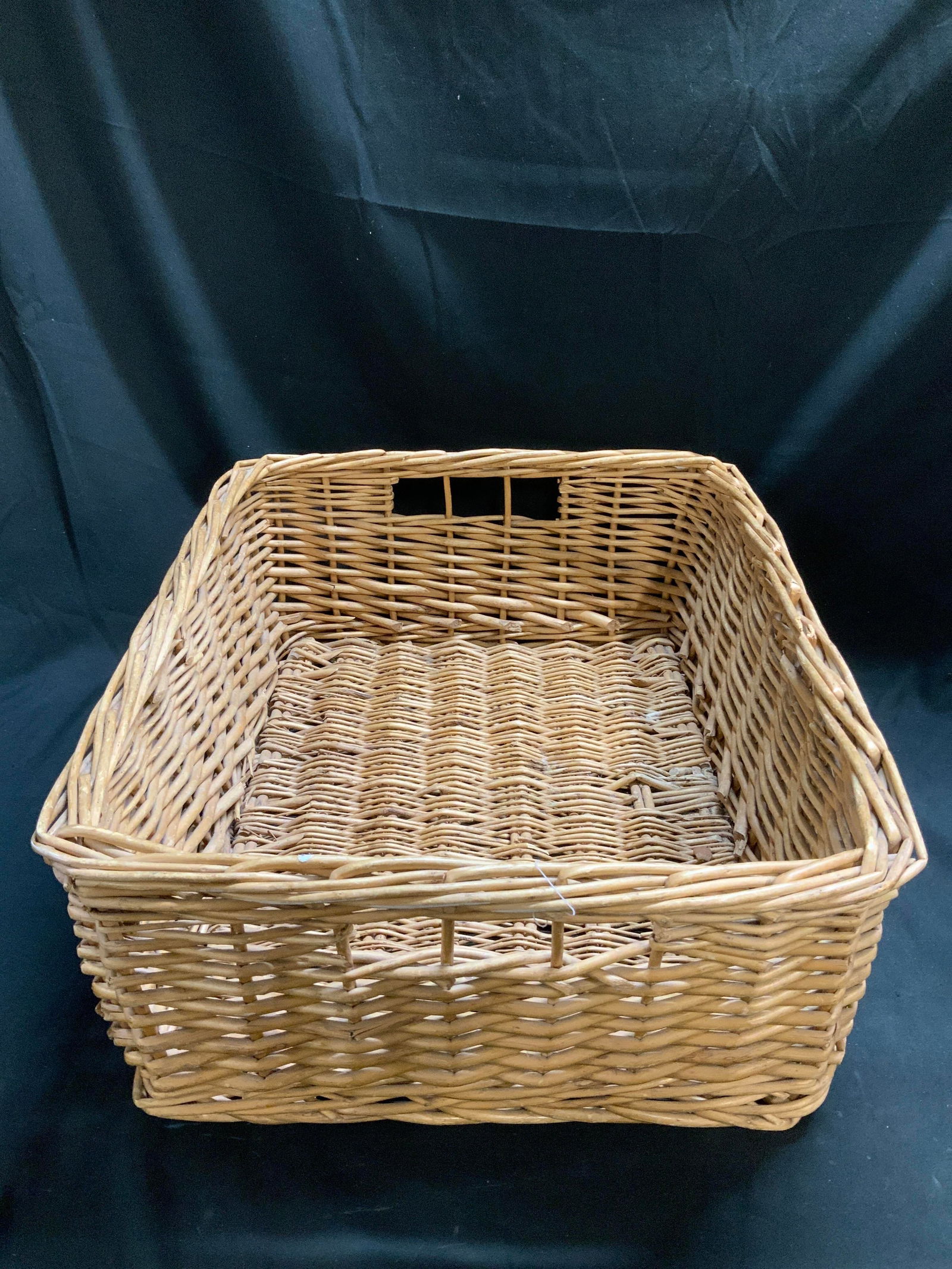 Rectangular Wicker Storage Basket - 3