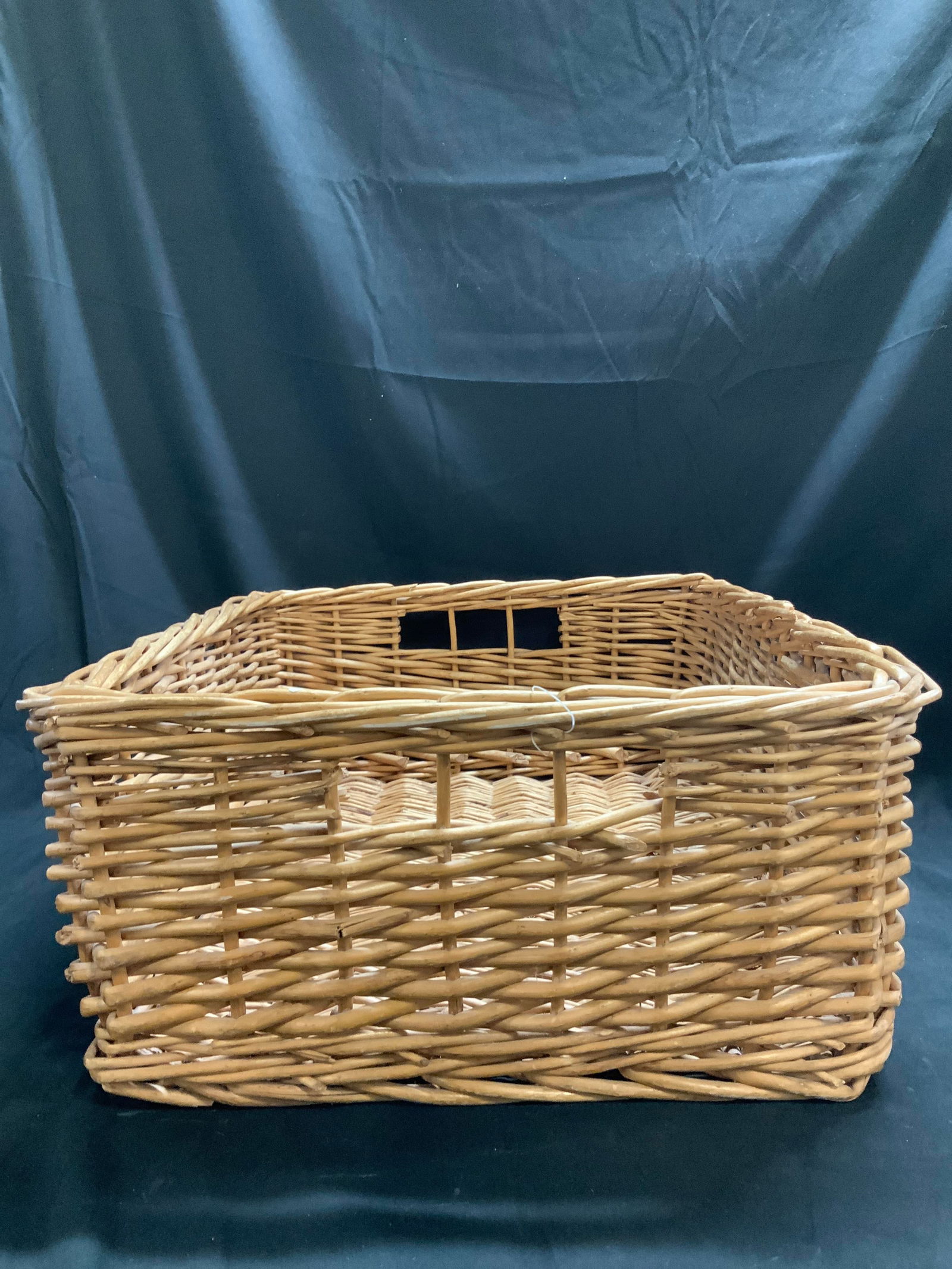 Rectangular Wicker Storage Basket - 4