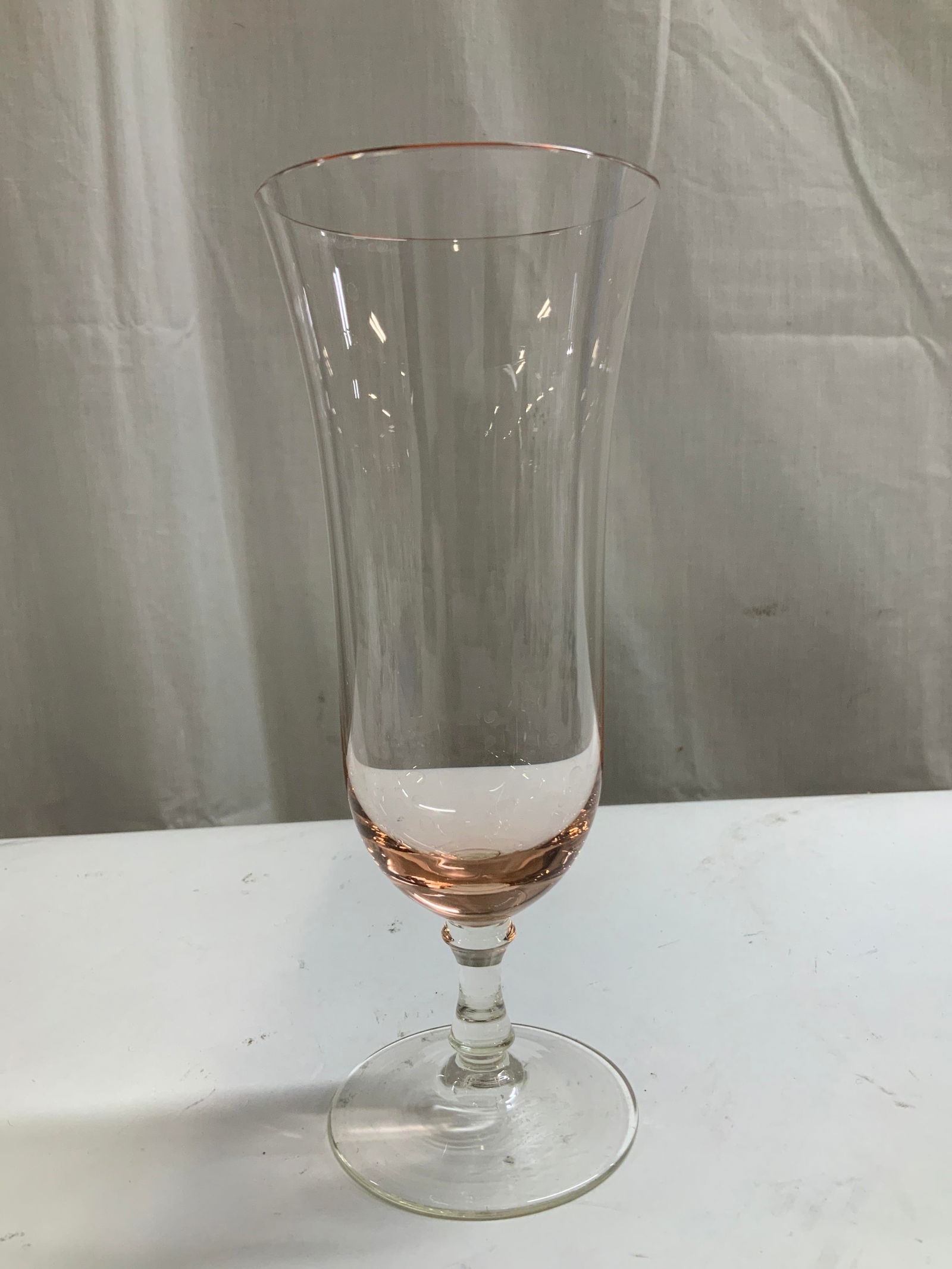 Lot 6 Assorted Colored Glass Stemware - 4