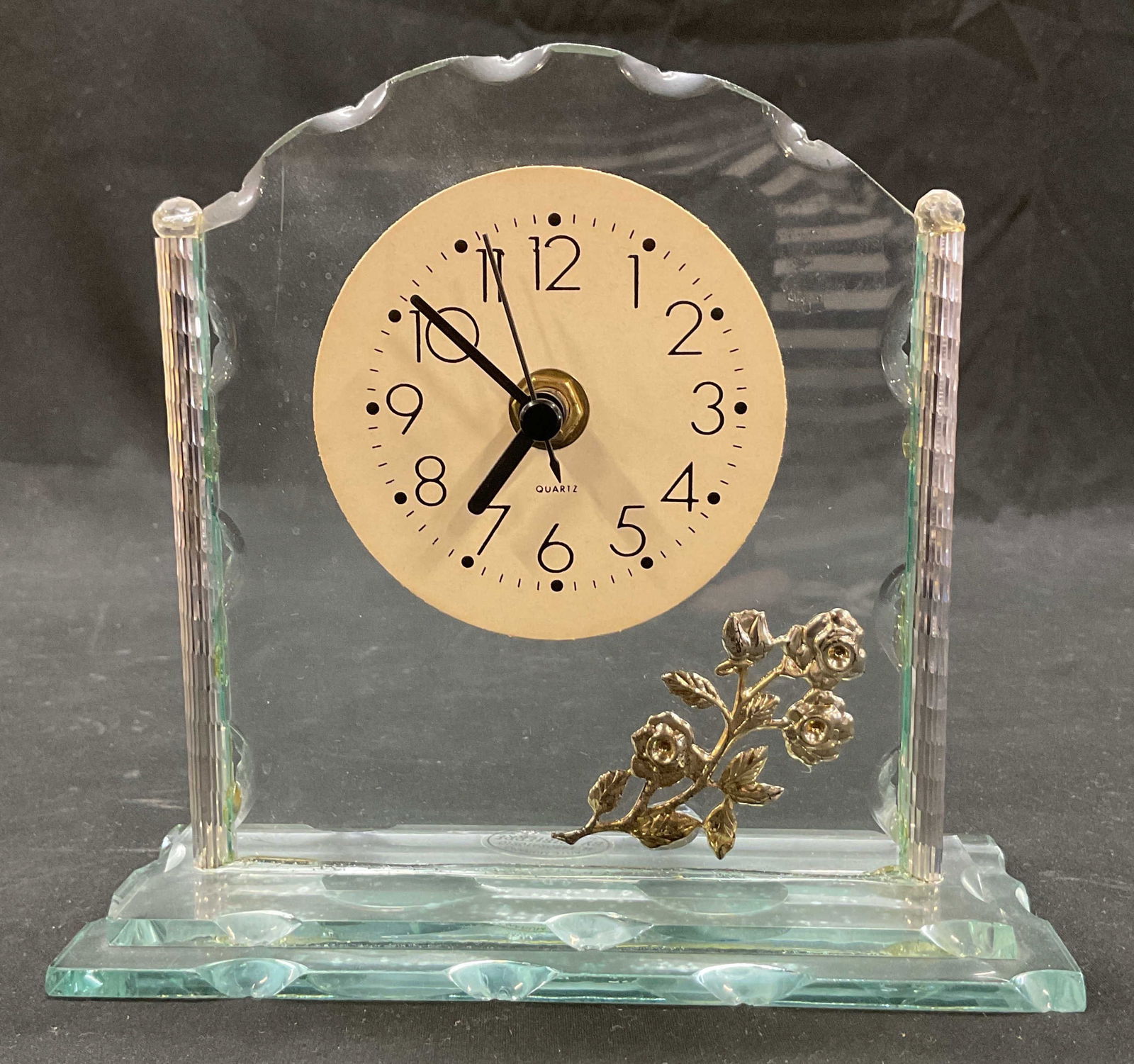 Murano Cibierre Art Glass Desk Clock Italy (1 of 9)