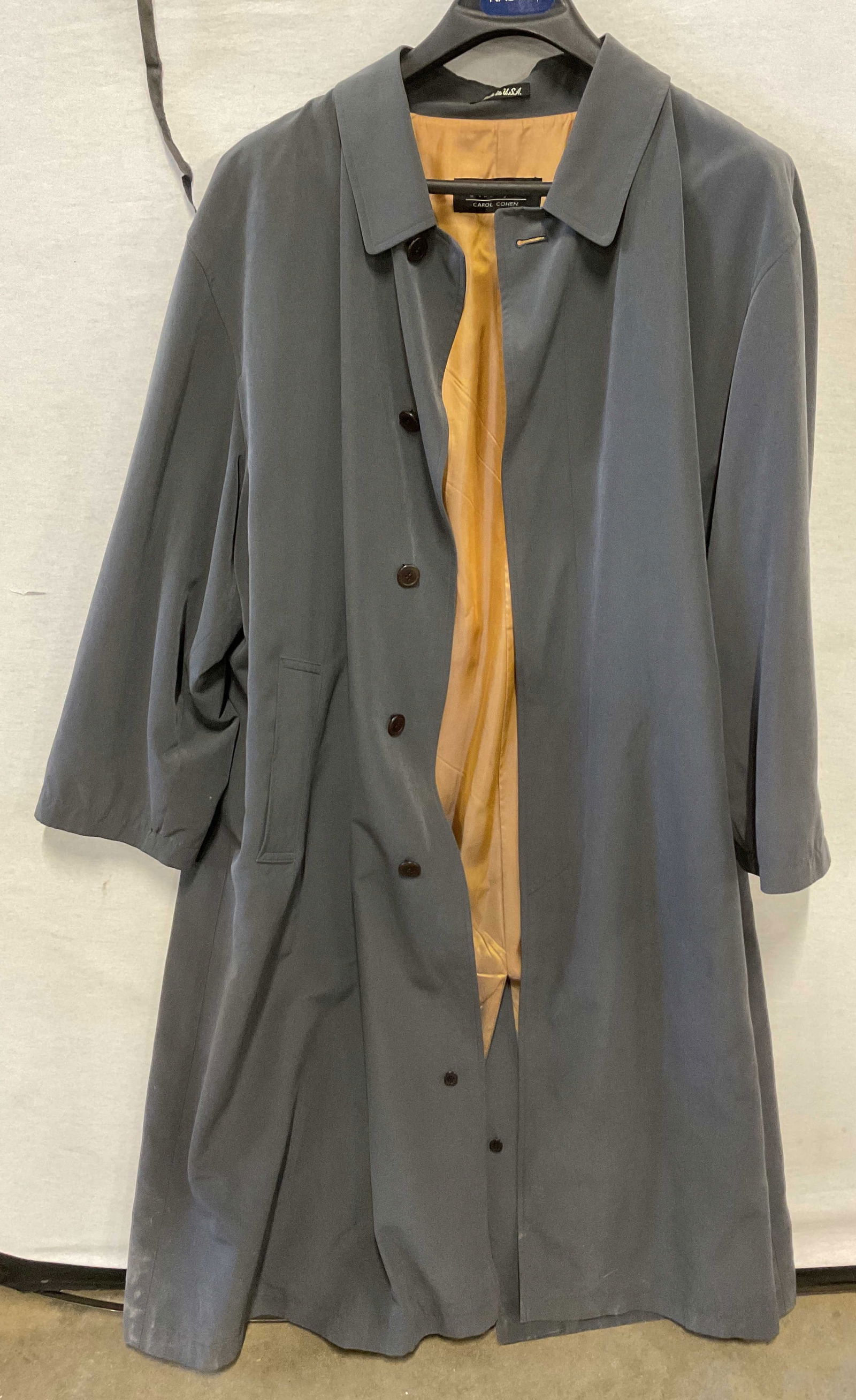 Sanyo Carol Cohen Grey Trench Coat USA (1 of 11)