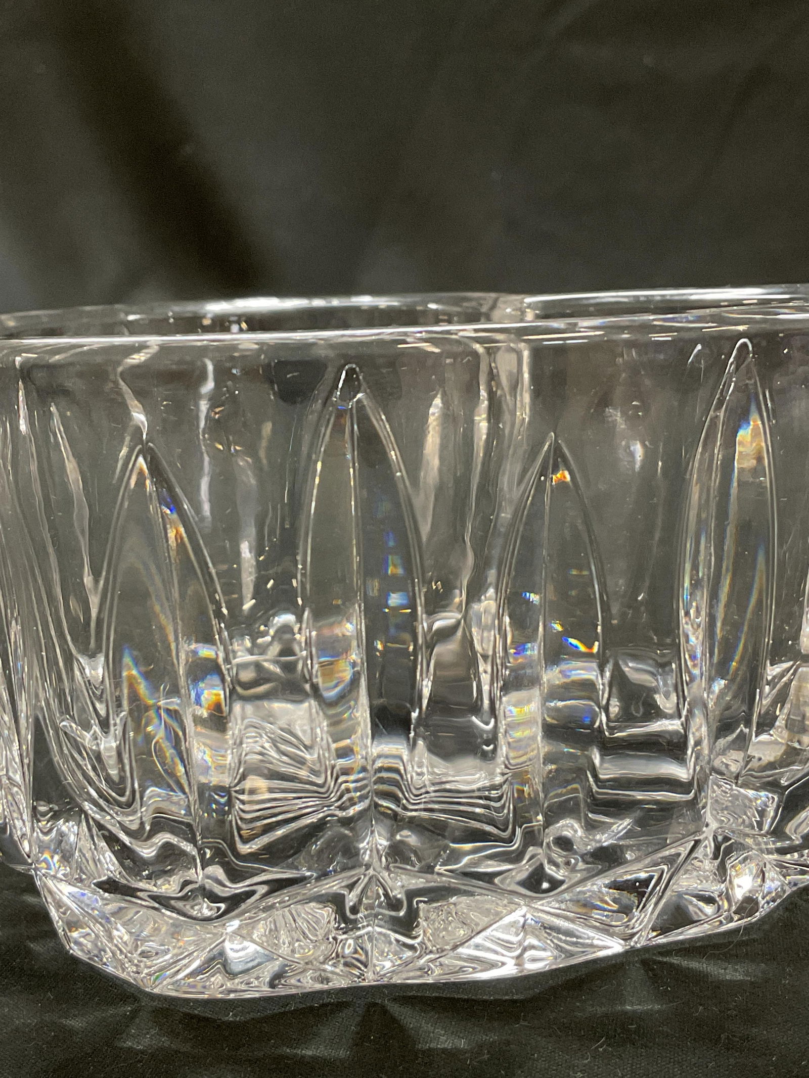 Lot 3 Block+ Cut Crystal Tableware - 15