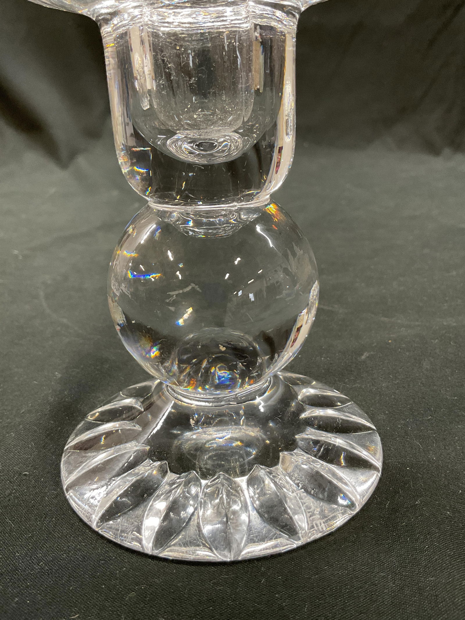 Lot 3 Block+ Cut Crystal Tableware - 7